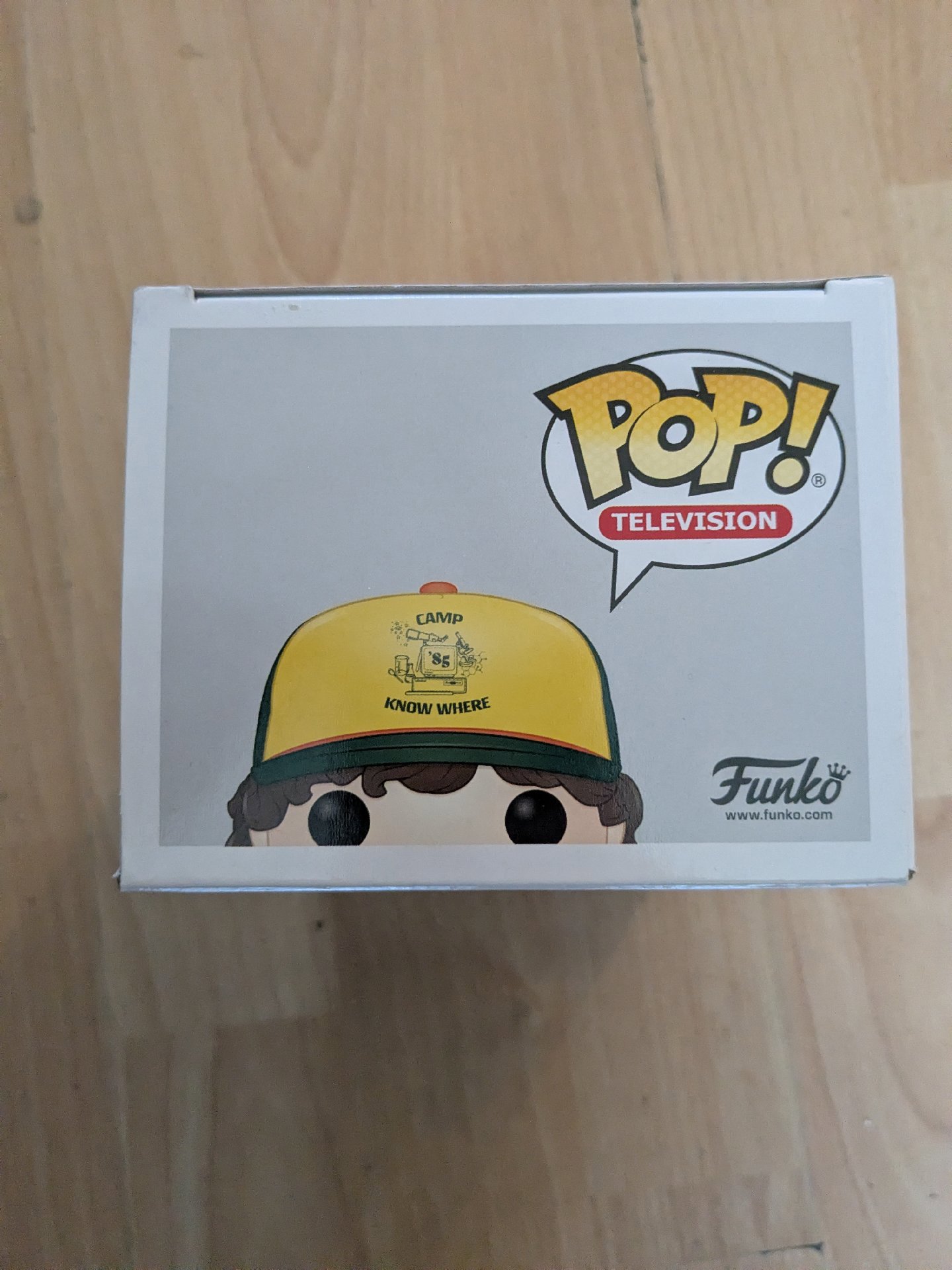 Funko Pop Stranger Things Dustin Vinyl Figure #828 Special Edition, Funko, Small, New condition — preloved on SilentSale®