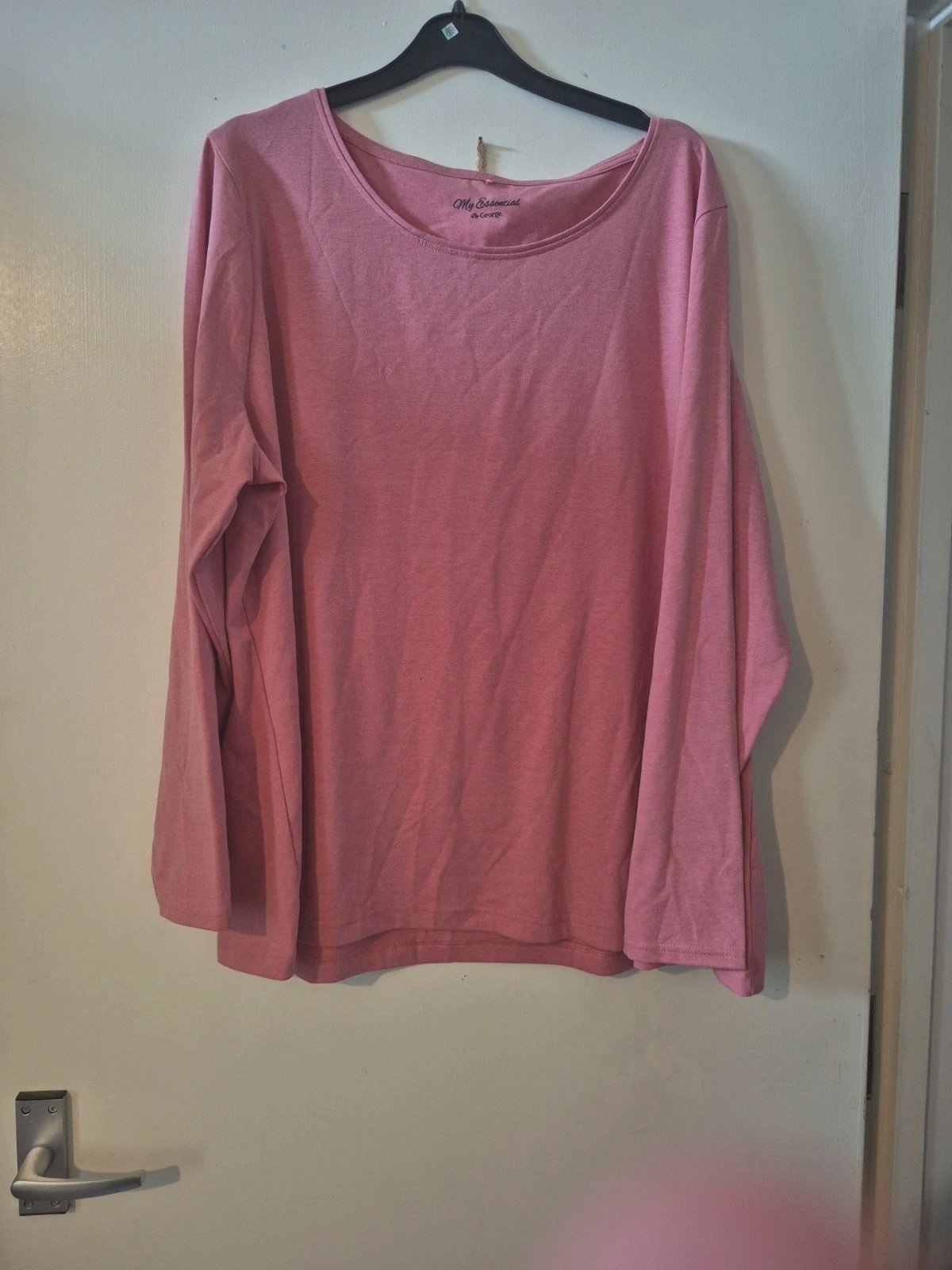 pink long sleeved top size 24, George, 24-36 months / 92 cm, Excellent condition — preloved on SilentSale®