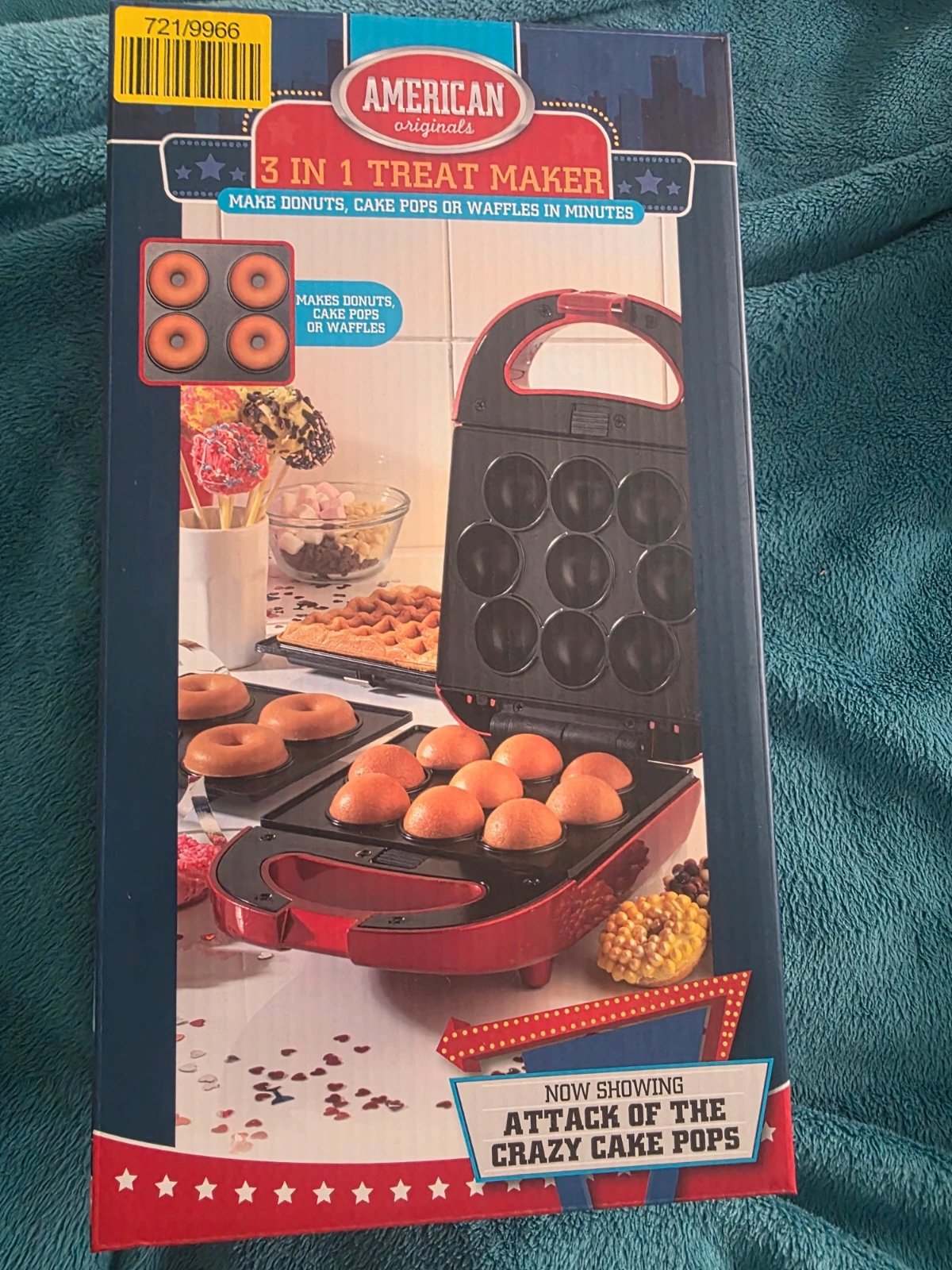 American originals. 3 in 1 treat maker. Donuts. Cake pops. Waffles., American originals, One Size, New condition — preloved on SilentSale®
