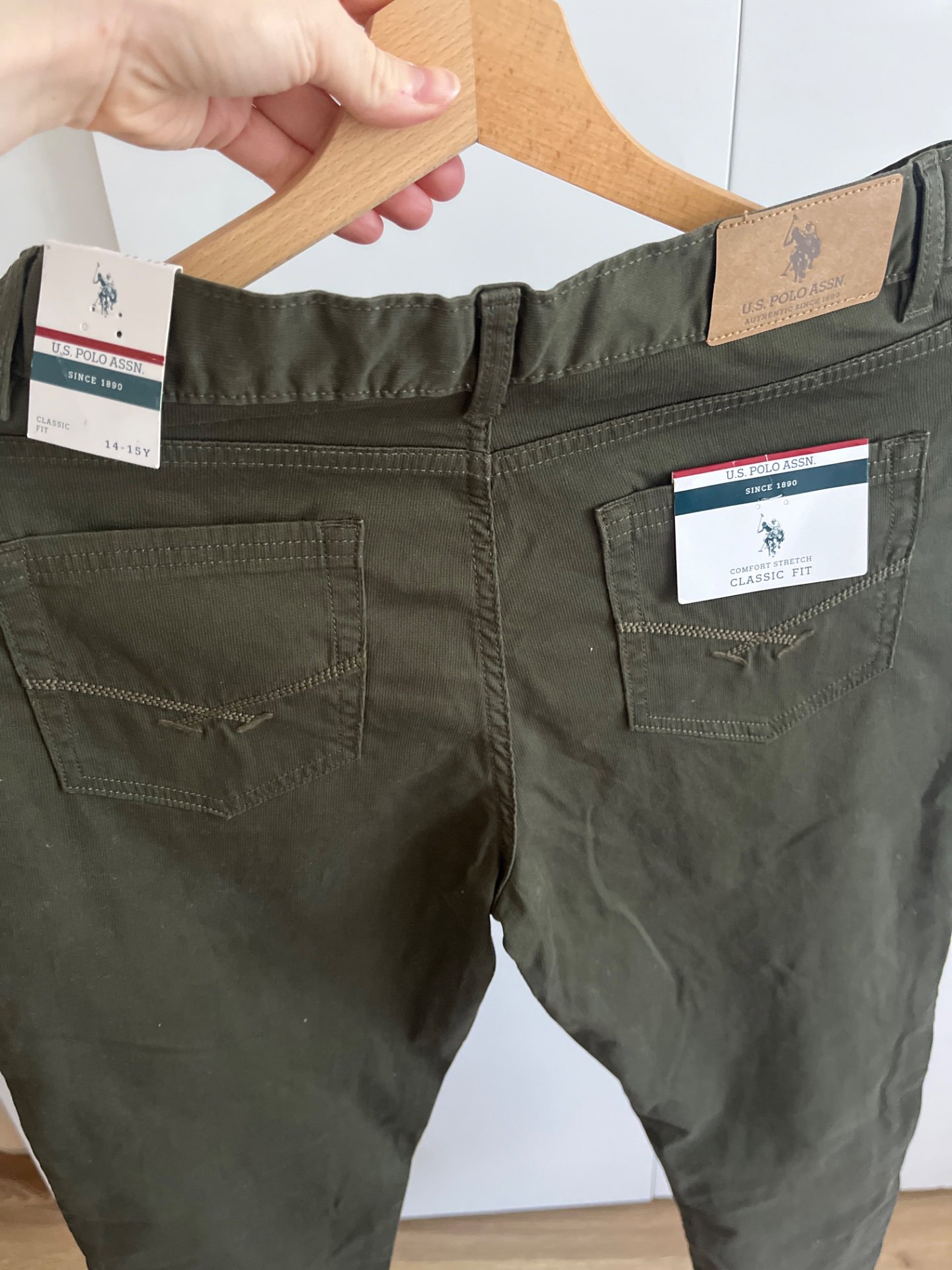 U.S polo assn Classic Fit Trousers, U.S. Polo Assn, 14-15 years, New condition — preloved on SilentSale®