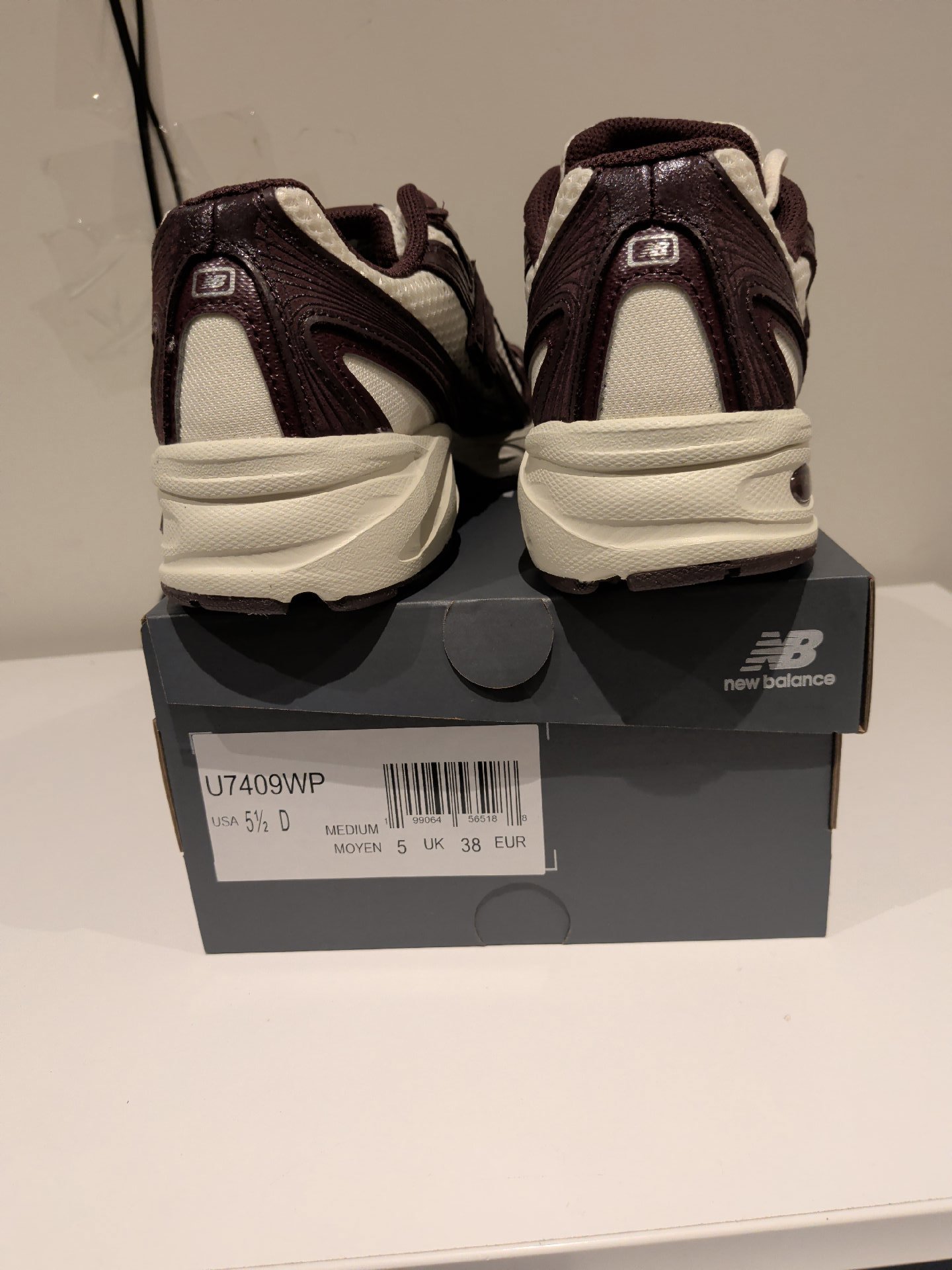 New Balance 7409WP Brown and Cream Trainers – UK 5, New Balance, 5, New condition — preloved on SilentSale®