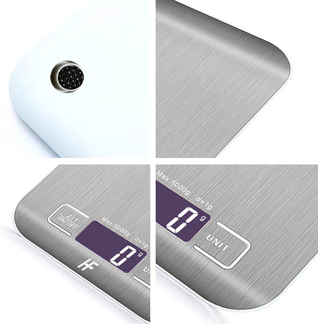 HF Digital Kitchen Scale Stainless Steel 5kg Capacity, HF, One Size, New condition — preloved on SilentSale®