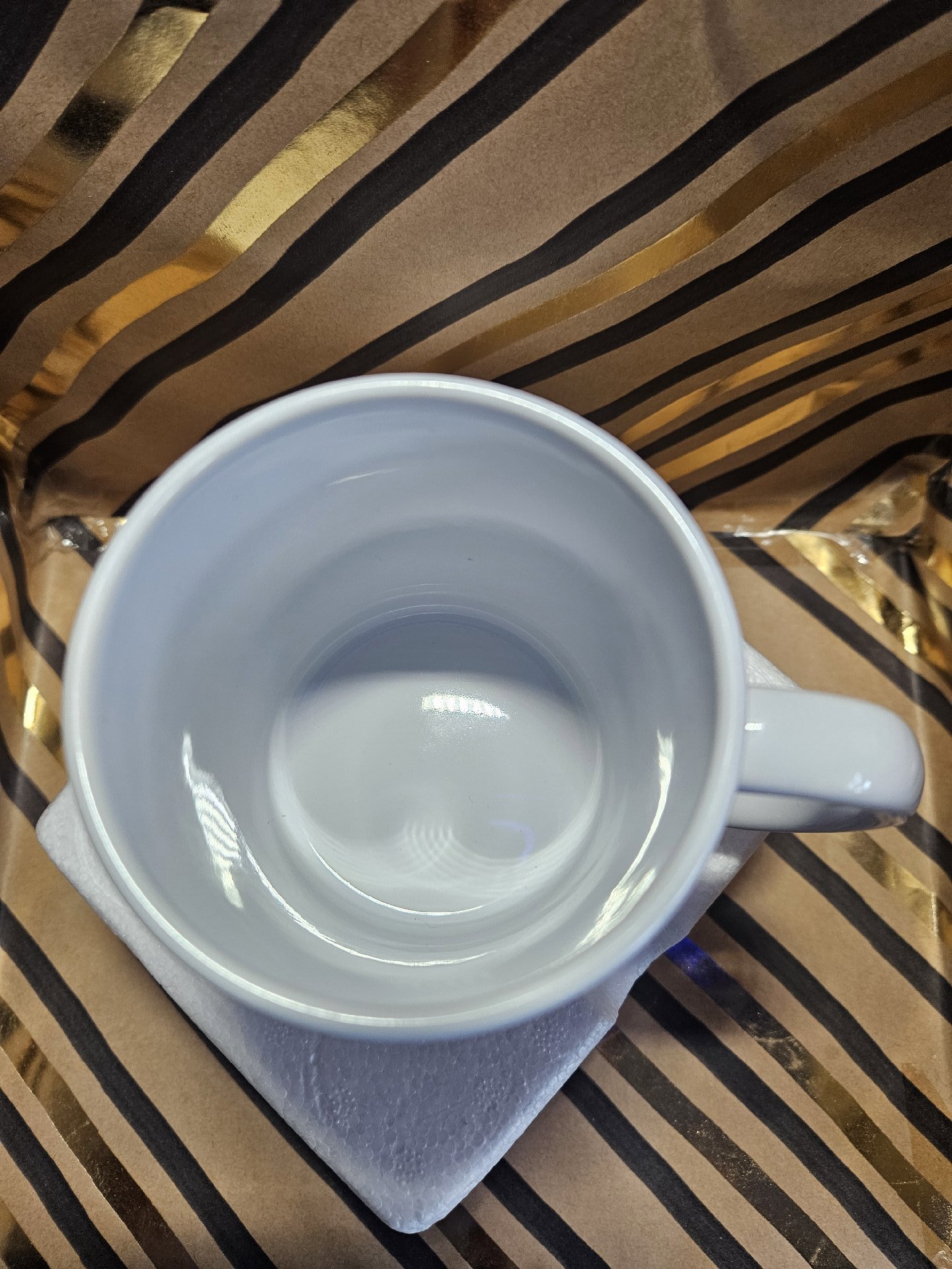 Novelty Ceramic Mug with Cute Cat and Quote, Unbranded, One Size, New condition — preloved on SilentSale®