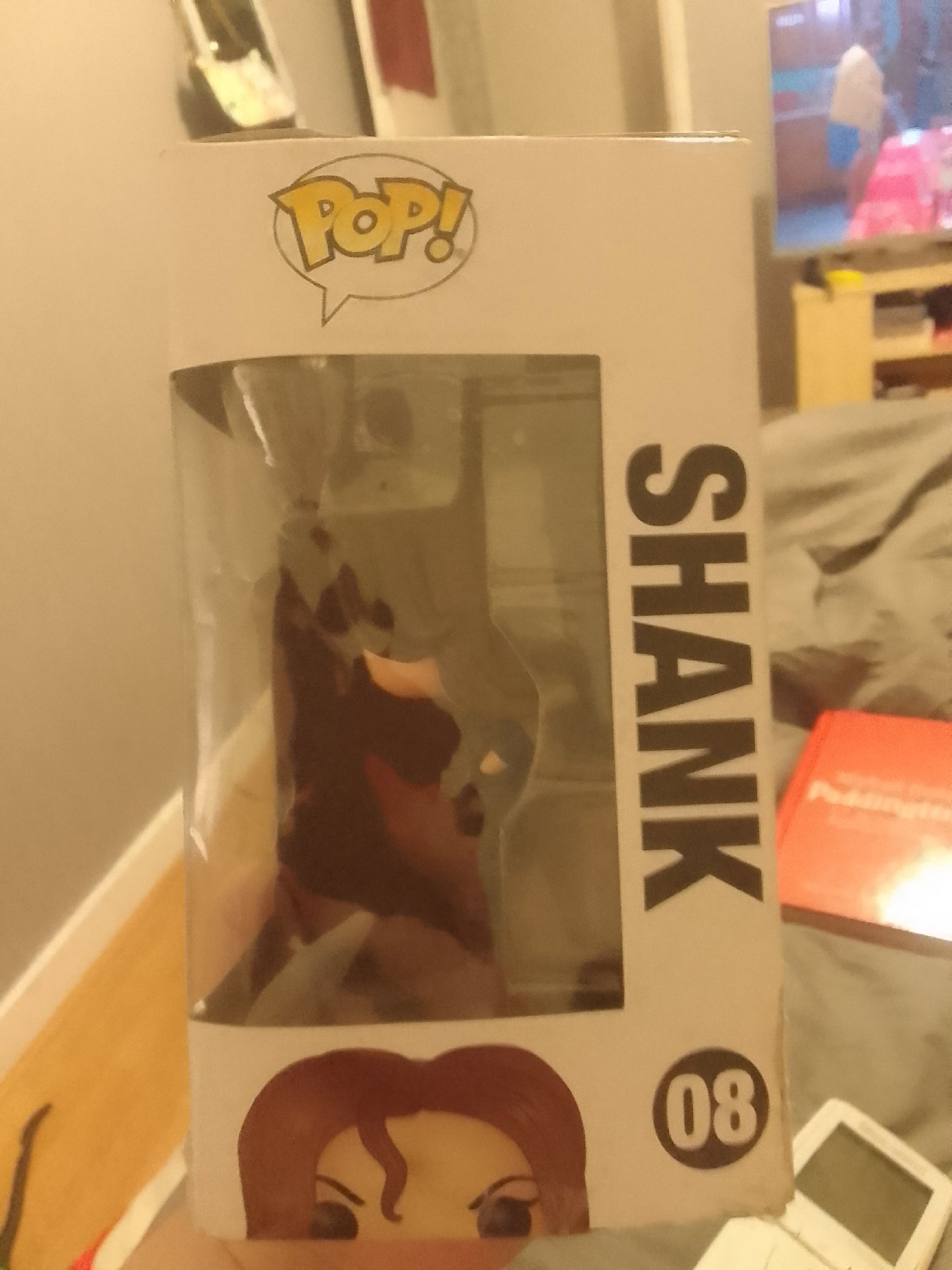 Funko Pop! Shank Vinyl Figure 08gun, Funko Pop, Small, Good condition — preloved on SilentSale®