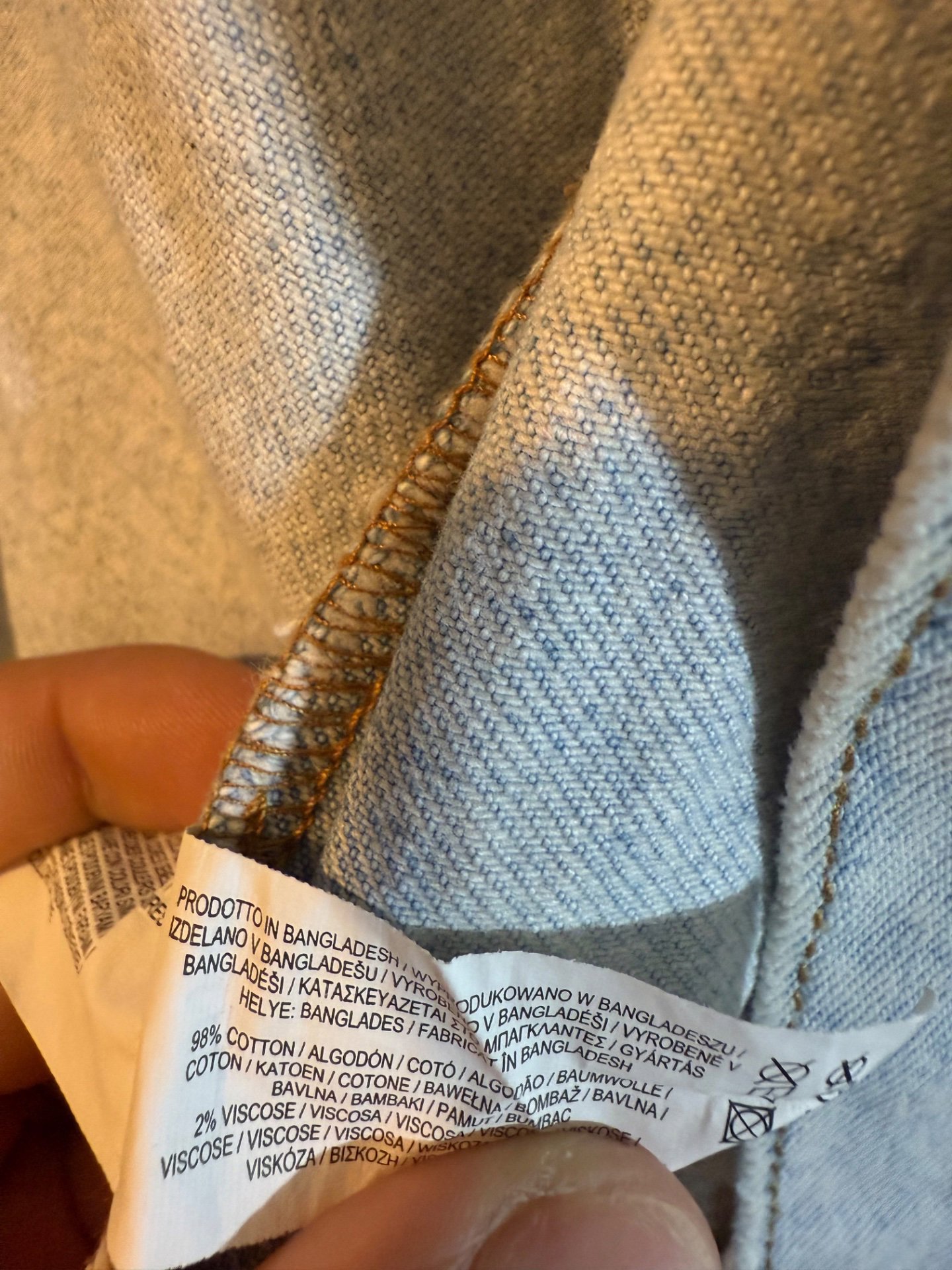 Denim Jacket Light Blue Oversized Fit – Size 12, Primark, 12, Excellent condition — preloved on SilentSale®