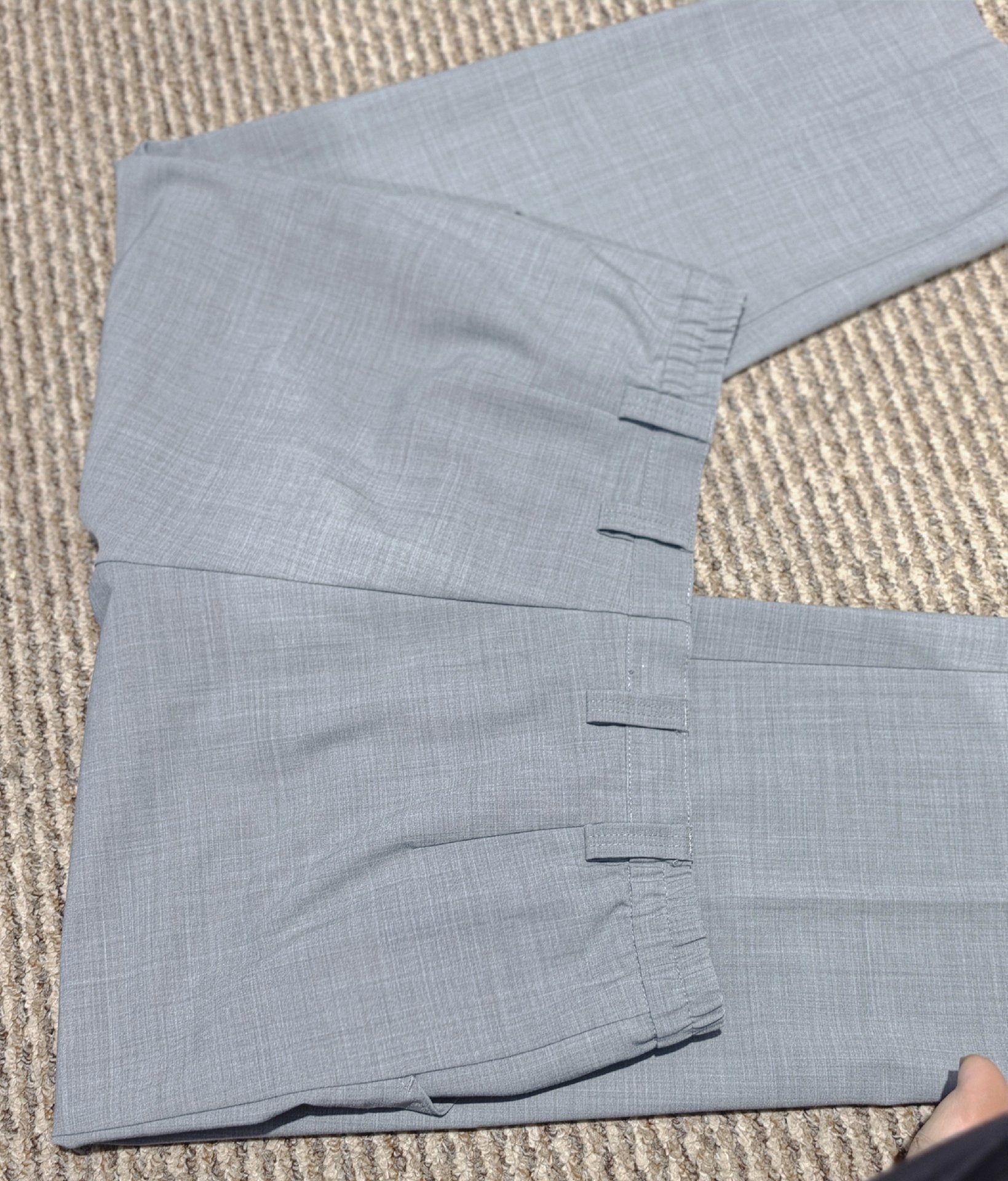 Michele women's grey slim leg classic trousers, MICHELE, 22, Excellent condition — preloved on SilentSale®