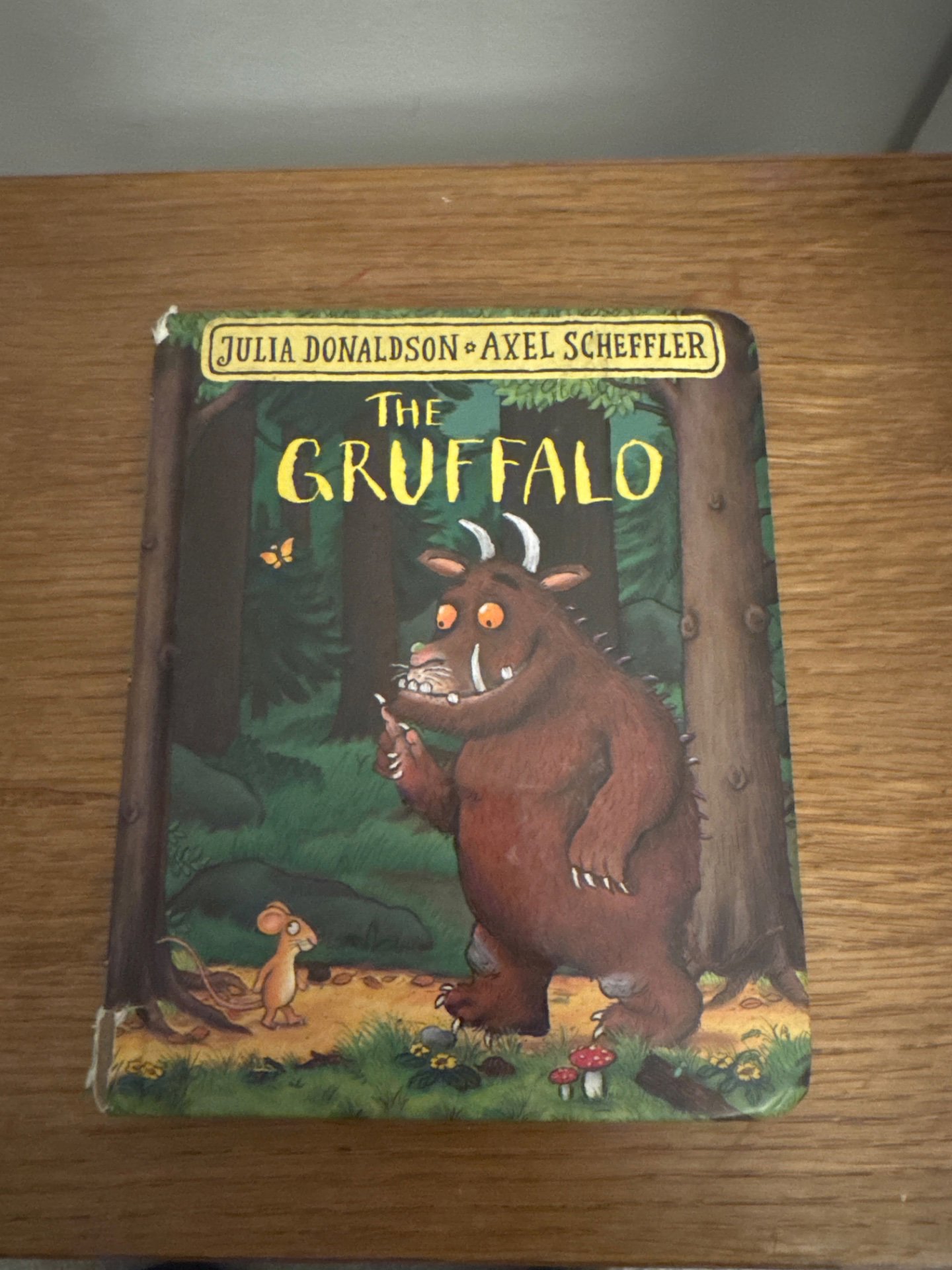 The Gruffalo by Julia Donaldson and Axel Scheffler Hardcover Book, Donaldson, One Size, Good condition — preloved on SilentSale®