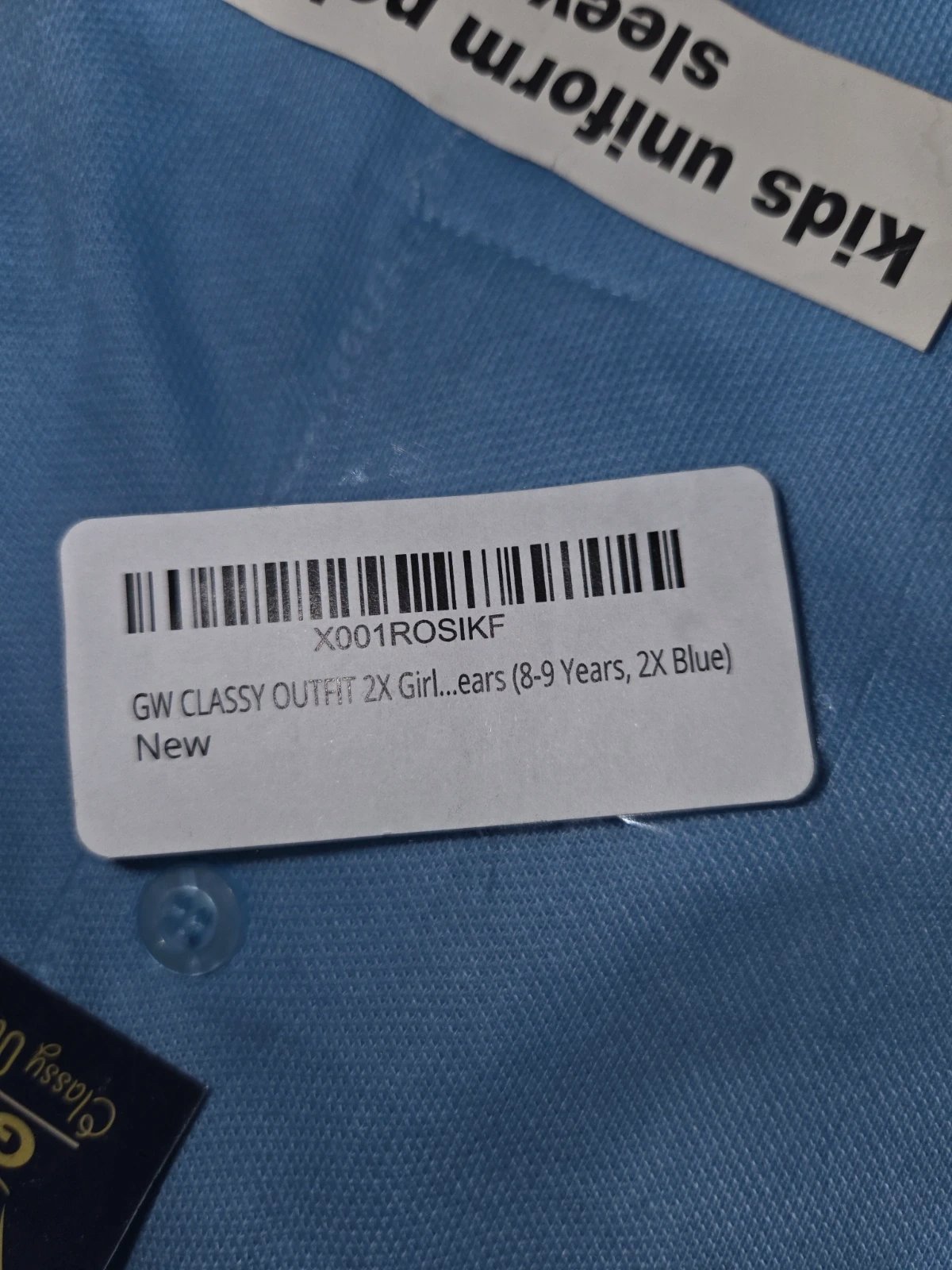 2 x Girls/Kids Short Sleeve Polo Shirt (Age 8-9), Amazon, 8 years, New condition — preloved on SilentSale®