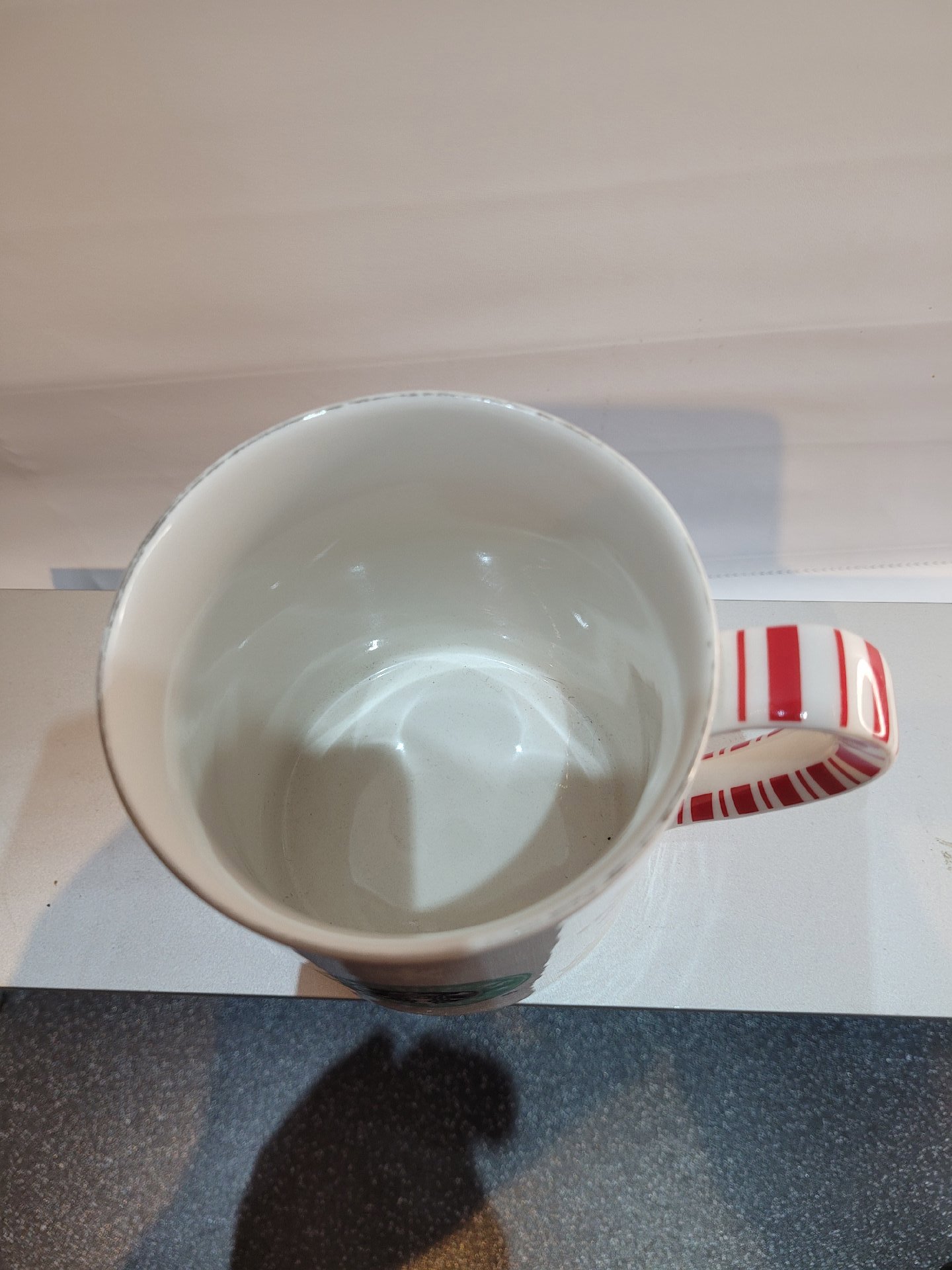 Starbucks Christmas Candy Cane Handle Mug, Starbucks, Medium, Excellent condition — preloved on SilentSale®
