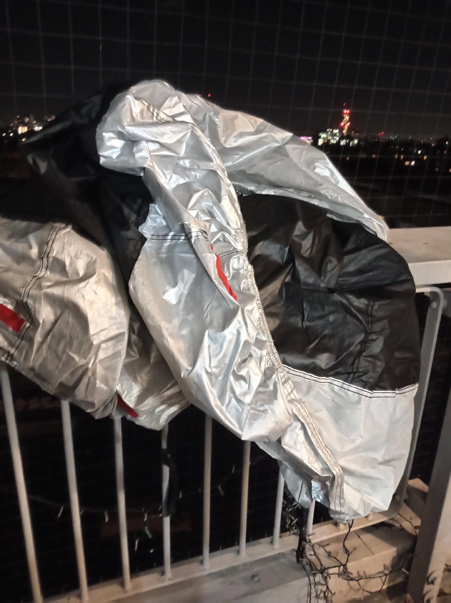 Rider Motorcycle Rain Cover Black and Silver, Rider, One Size, Excellent condition — preloved on SilentSale®