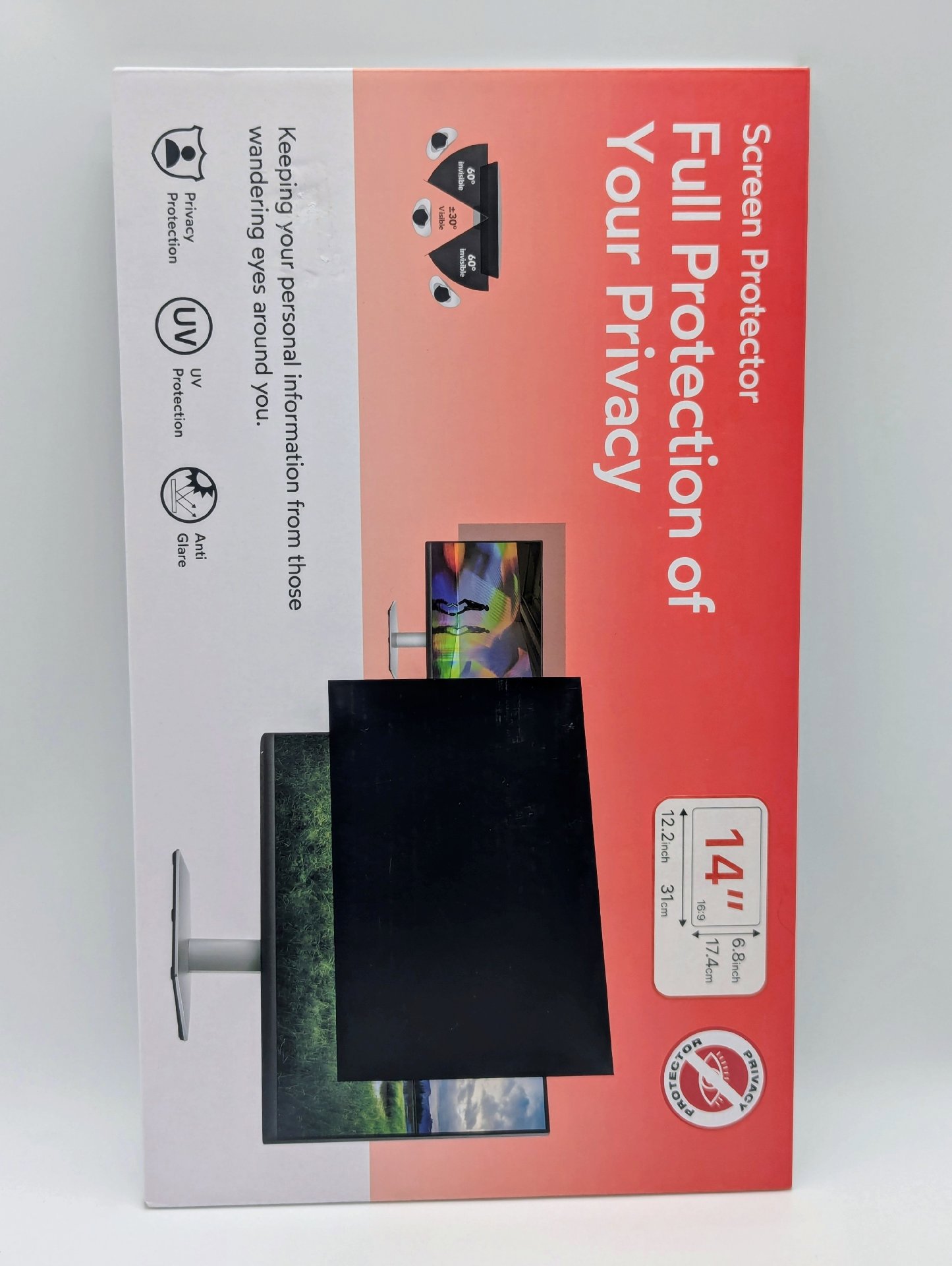 Privacy Screen Protector for 14 Inch Monitor, Unbranded, 14 inch, New condition — preloved on SilentSale®