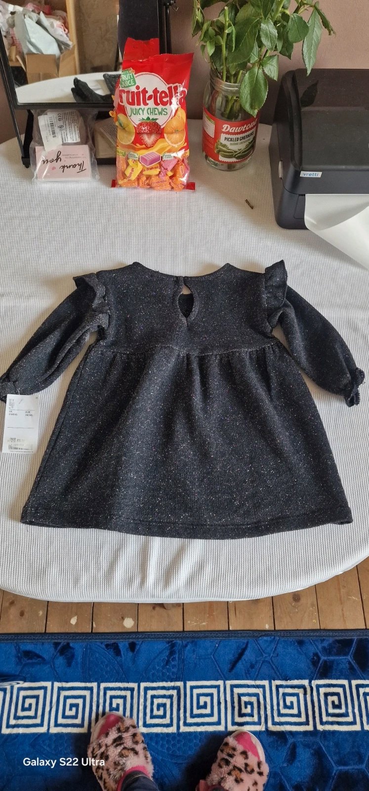 Girls dress, Zara, 9-12 months / 74 cm, New condition — preloved on SilentSale®