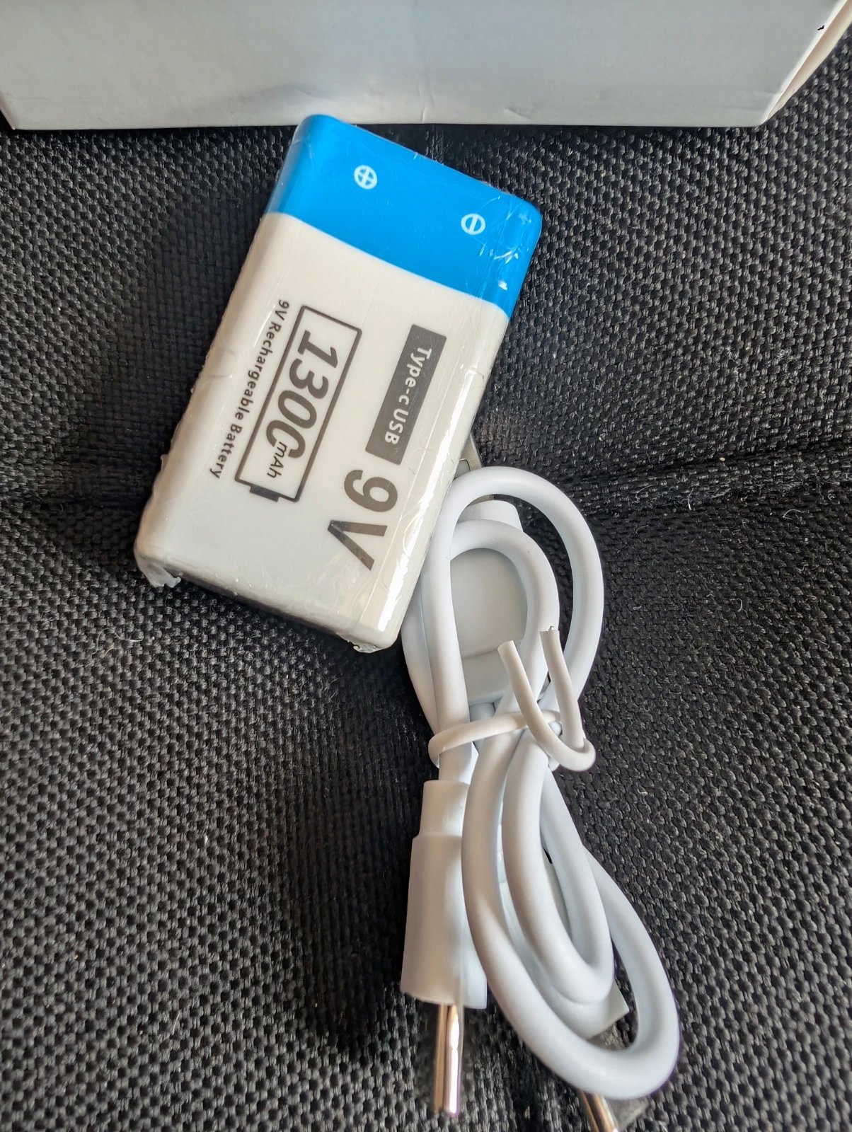 9v rechargeable batteries 1300mah high-performance li-ion block battery, ION, D, New condition — preloved on SilentSale®