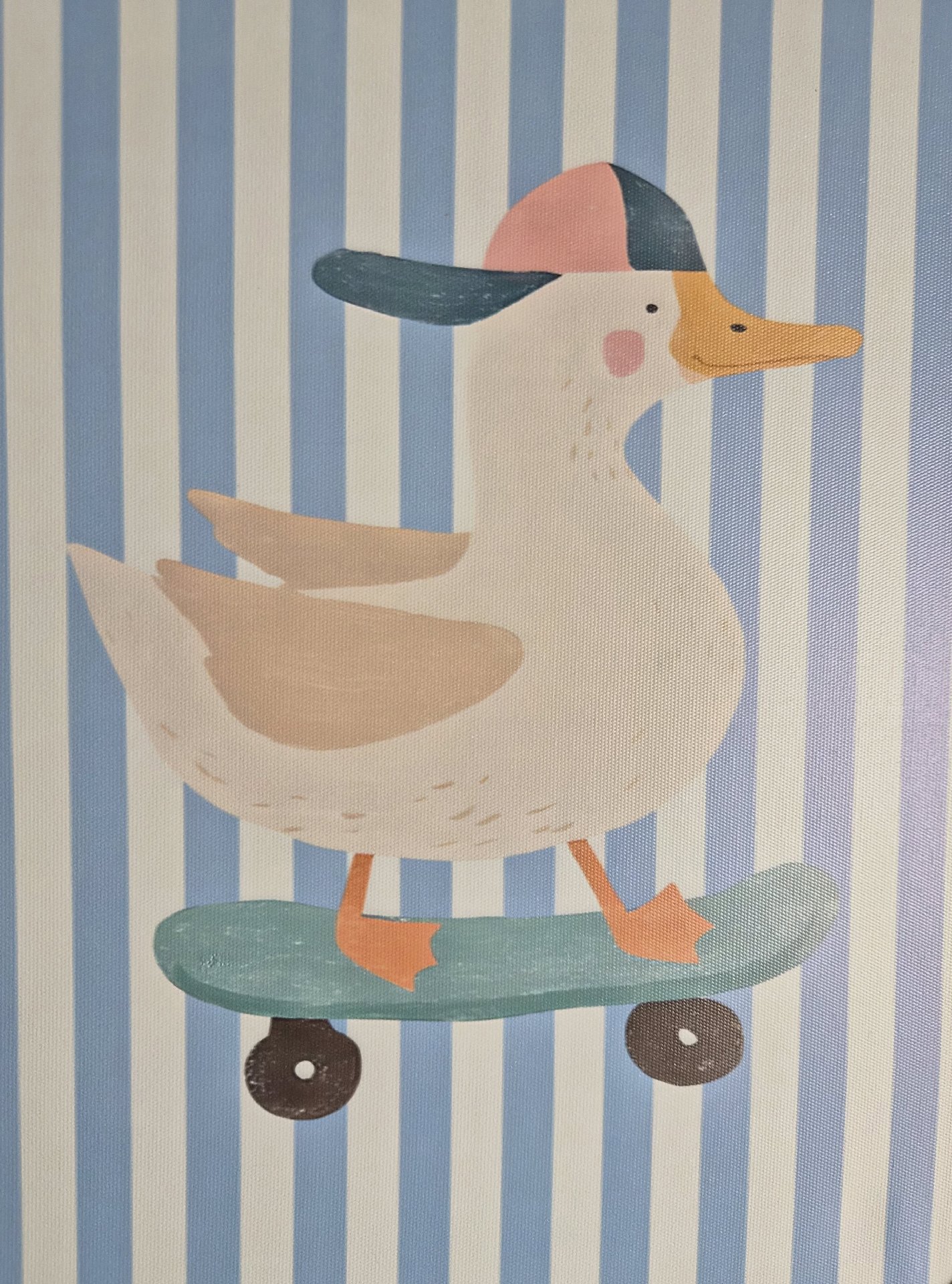 Duck On Skateboard Wall Art Canvas Print, Unbranded, Medium, New condition — preloved on SilentSale®