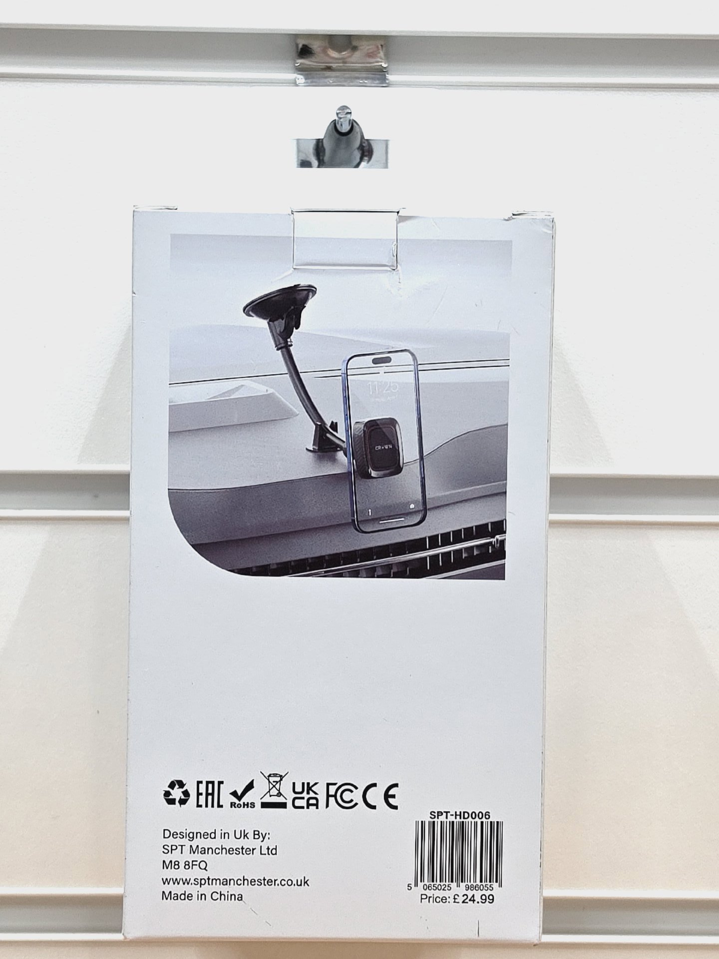 Gooseneck Magnetic Suction Cup In-Car Phone Holder, Crown, One Size, New condition — preloved on SilentSale®