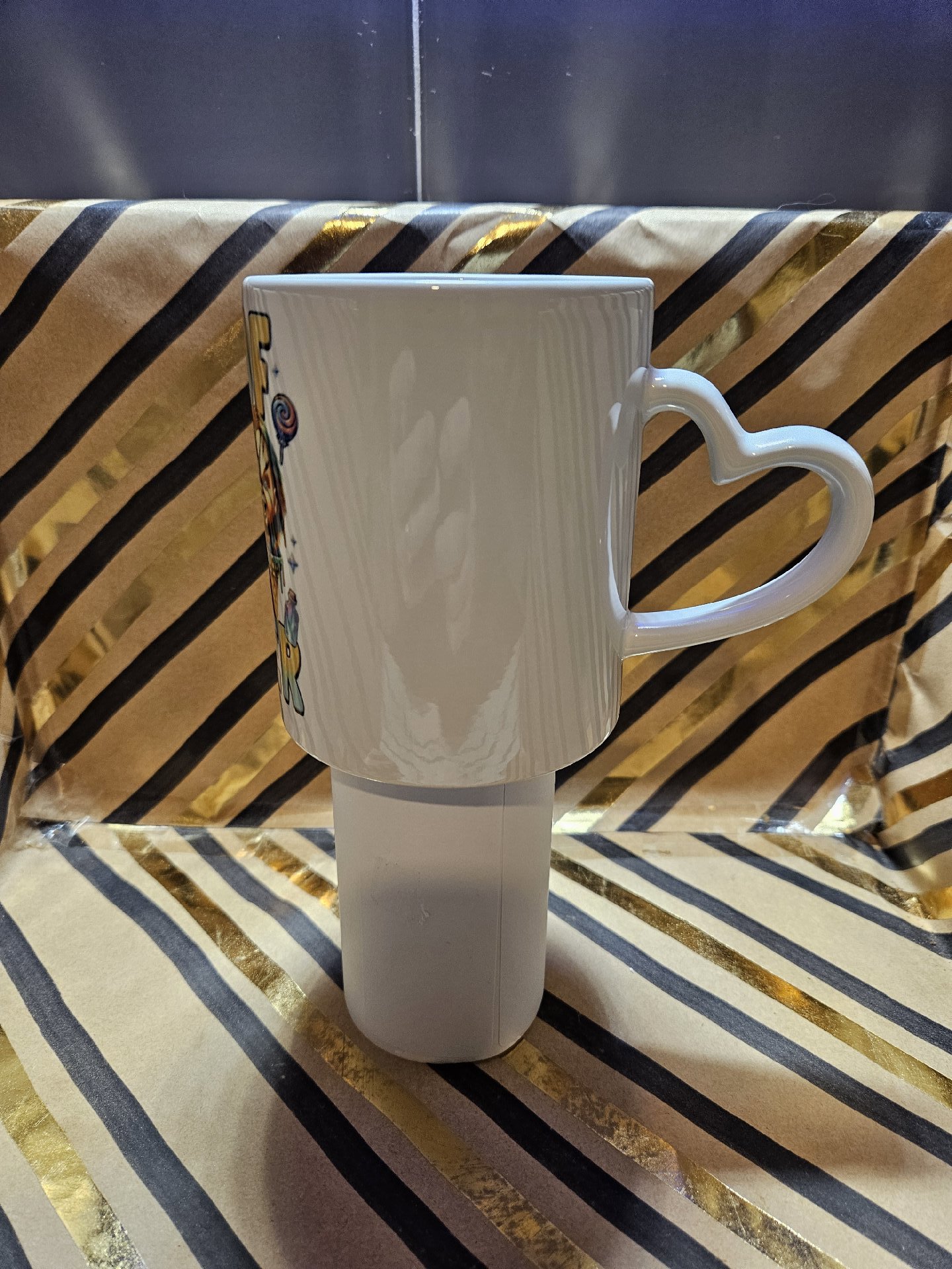 Boys Of Summer Ceramic Mug with Heart Handle, Unbranded, One Size, New condition — preloved on SilentSale®