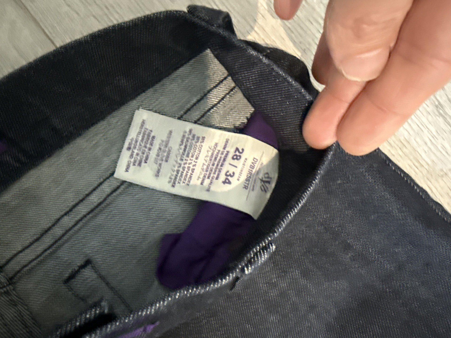 dVb Dark Blue Flared Jeans – W28 L34, Unbranded, W28 L34, New condition — preloved on SilentSale®