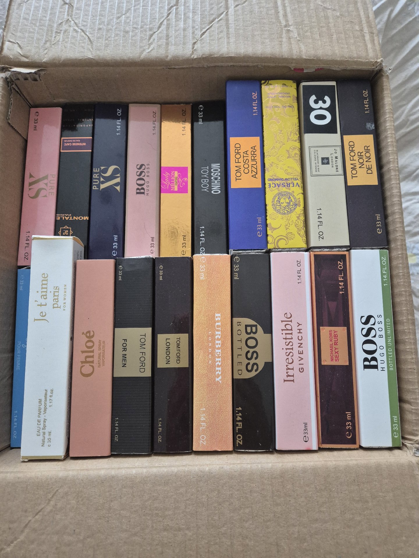 1 x Designer Miniature Perfume  33ml Each, mixed brands, 33 ml, New condition — preloved on SilentSale®
