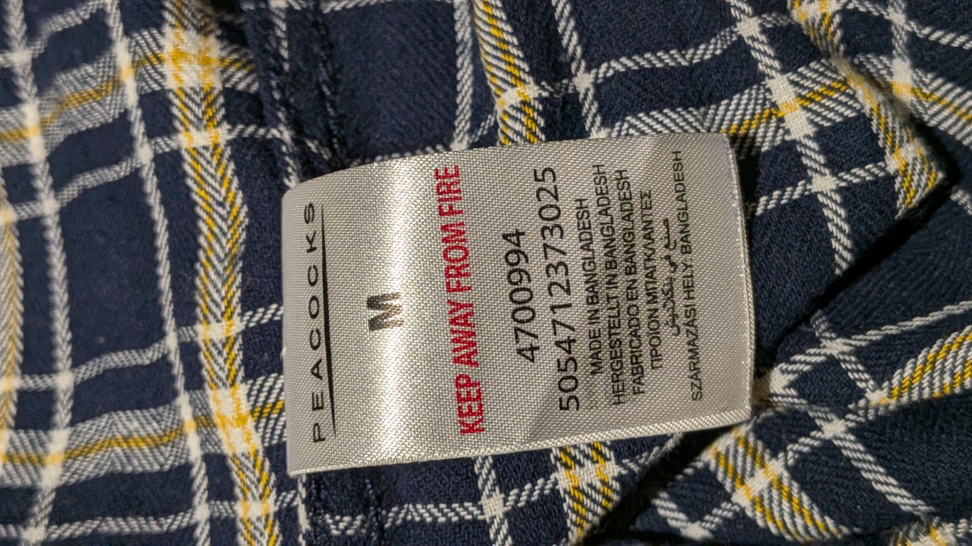 Size M Peacocks men's regular fit plaid shirt, Peacocks, M, Excellent condition — preloved on SilentSale®