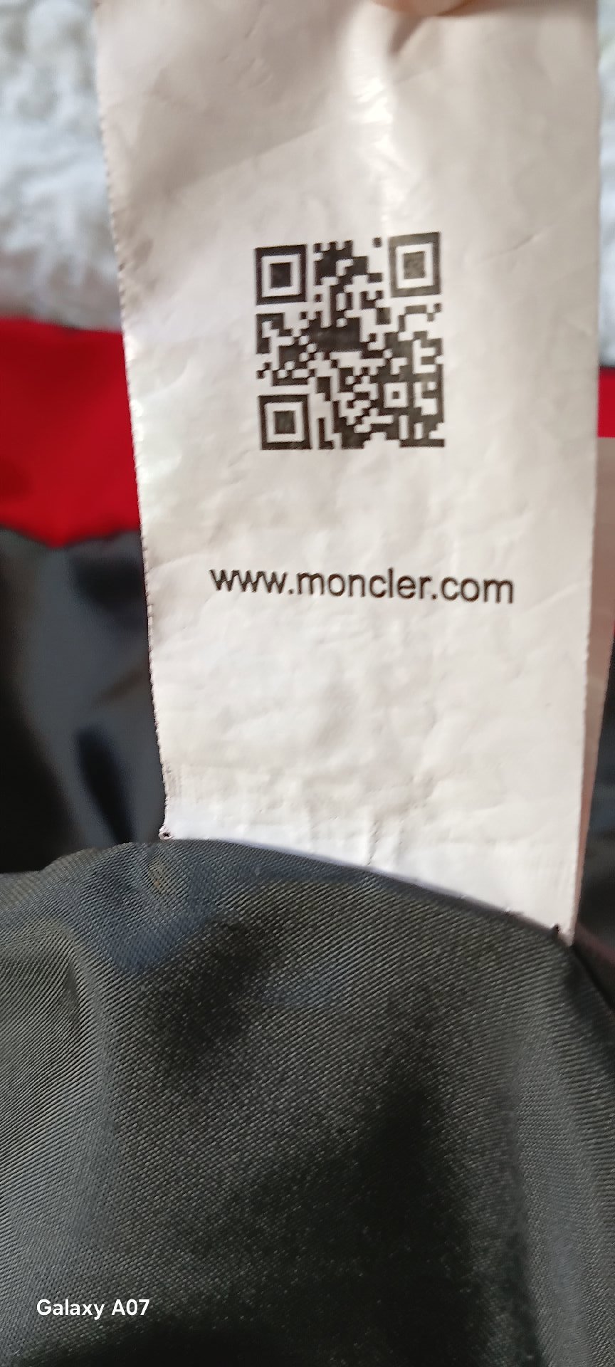 Moncler Red Puffer Jacket, Moncler, XL, Excellent condition — preloved on SilentSale®