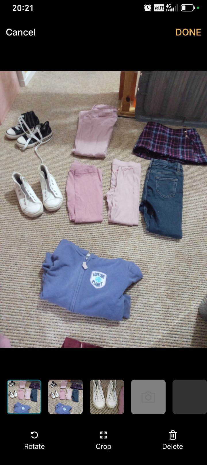 Kids Pink Flared Trousers and Leggings Bundle – Age 5-7 Years, PINK, 5 years, Excellent condition — preloved on SilentSale®
