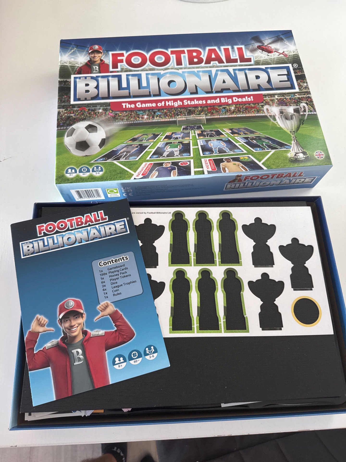 Football Billionaire Board Game 2020/21 3rd Edition - Perfect Football Gift, Football Billionaire, One Size, Excellent condition — preloved on SilentSale®