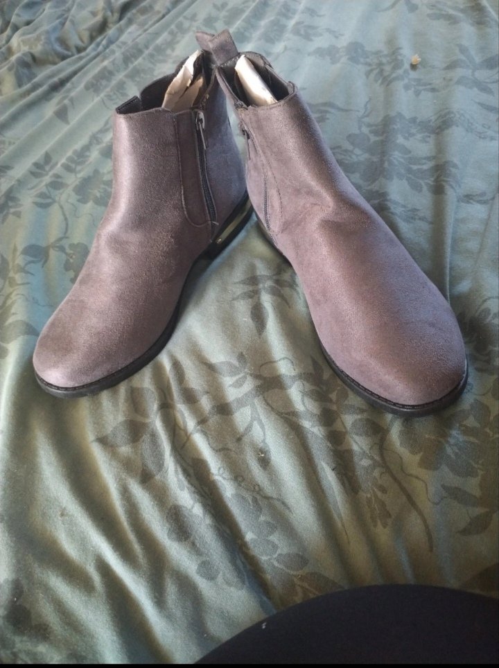 Suede Effect Ankle Boots, Unbranded, 5, New condition — preloved on SilentSale®