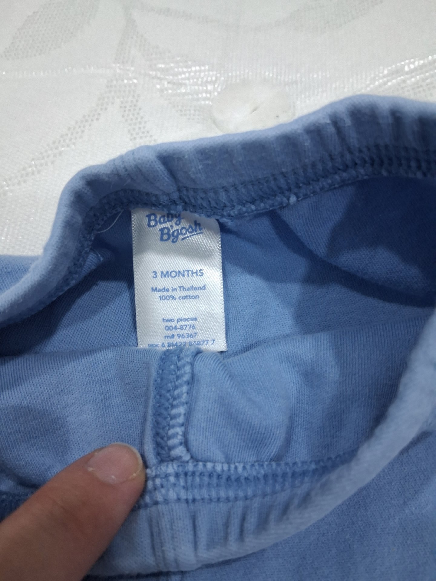 Baby B'gosh Blue Cotton Cargo Baby Shorts – 3 Months, Baby B'gosh, 3 Months, Excellent condition — preloved on SilentSale®