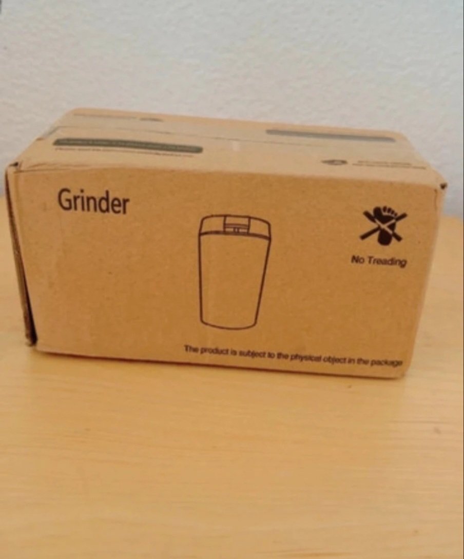 Electric Coffee Grinder for Espresso, Black/Clear Lid, Wall Plug-in, Easy Clean, Electric, One Size, New condition — preloved on SilentSale®