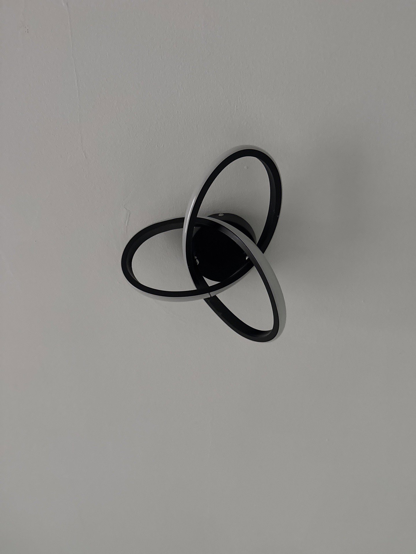 Modern Black and Silver LED 30W Ceiling  Light Fixture, Unbranded, One Size, Excellent condition — preloved on SilentSale®