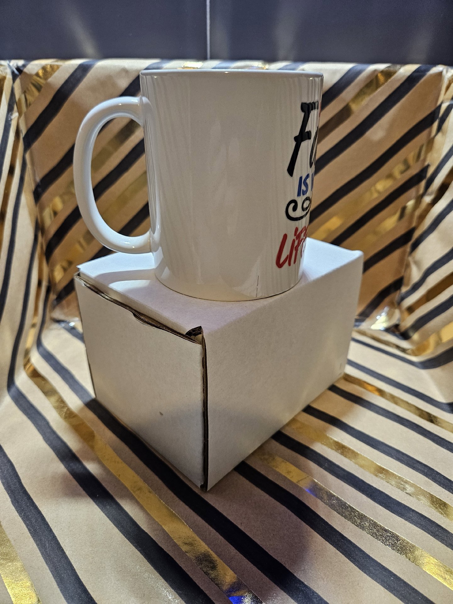 Ceramic Mug with Family Quote, Unbranded, One Size, New condition — preloved on SilentSale®