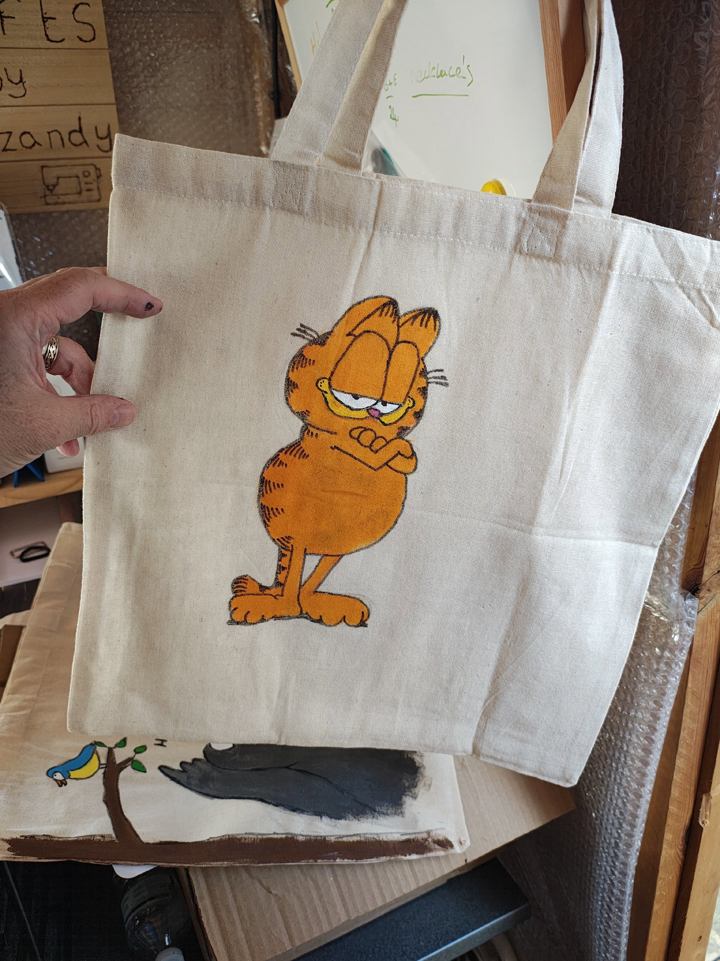 Tote bag with a fun design, Unbranded, Tote, New condition — preloved on SilentSale®