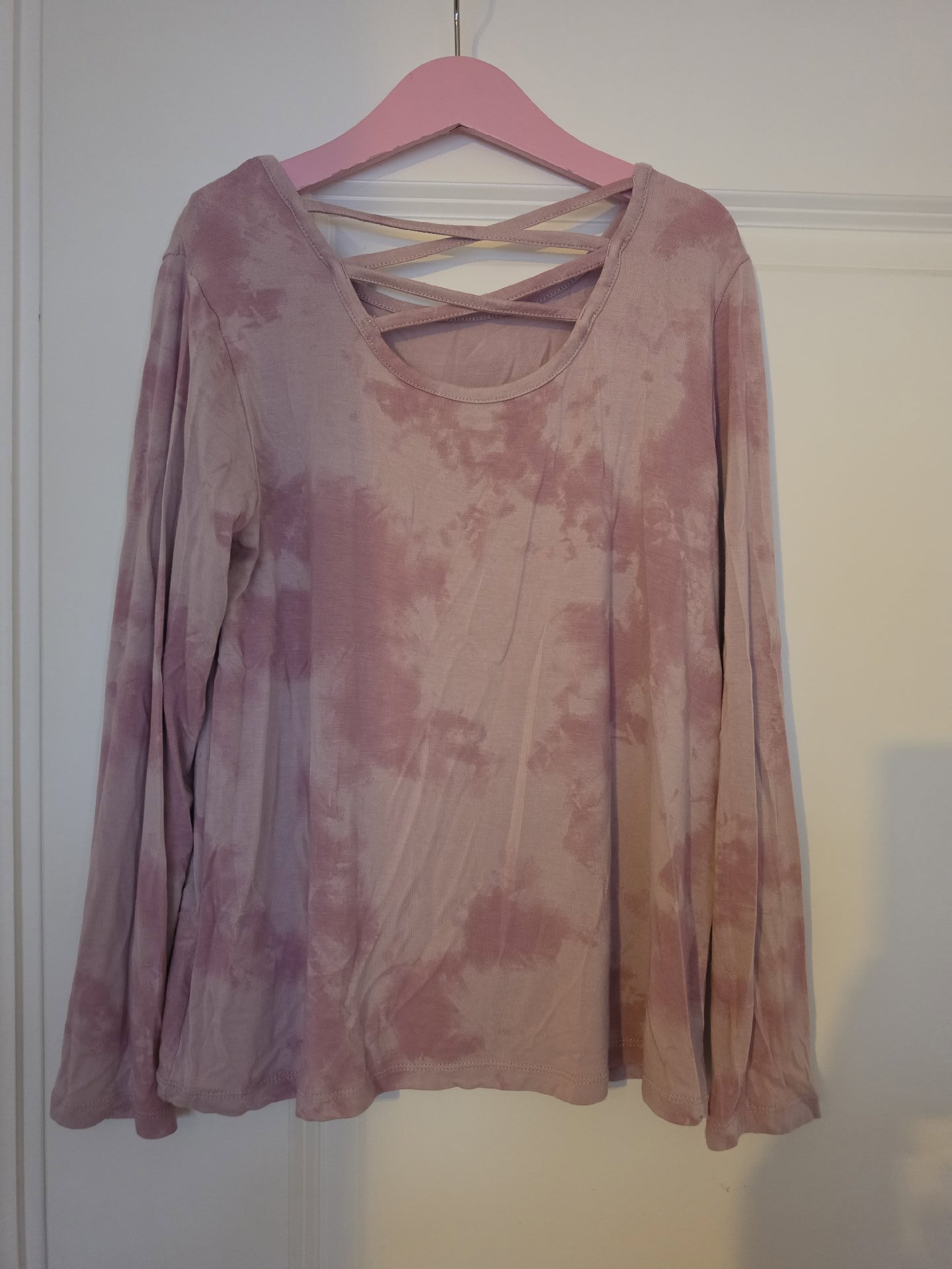 Bixby Nomad Pink Tie Dye Long Sleeve Top – Size M 8-10, Bixby Nomad, M 8-10, New condition — preloved on SilentSale®