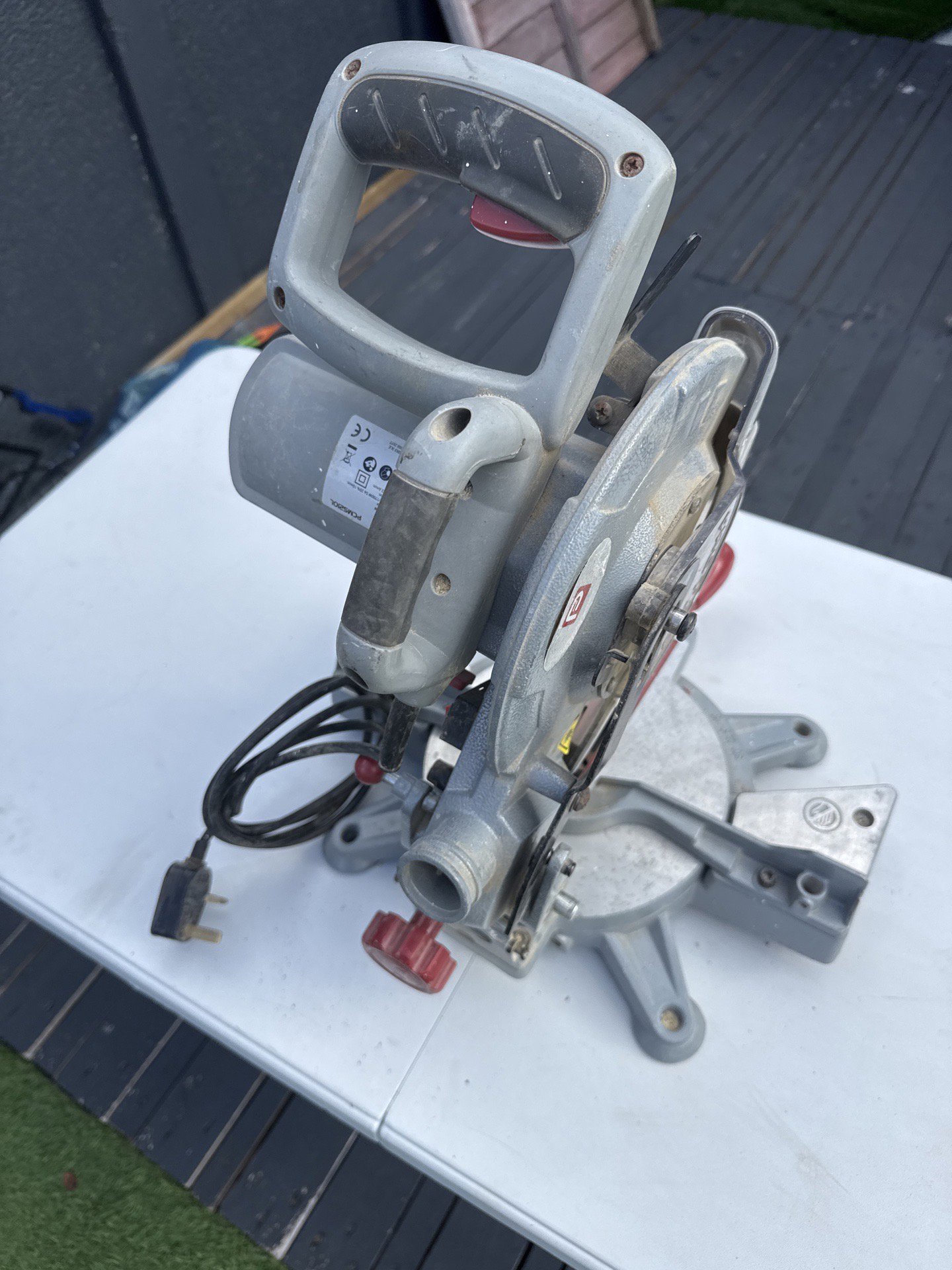 Parkside PCMS210L Compound Mitre Saw, Parkside, One Size, Good condition — preloved on SilentSale®