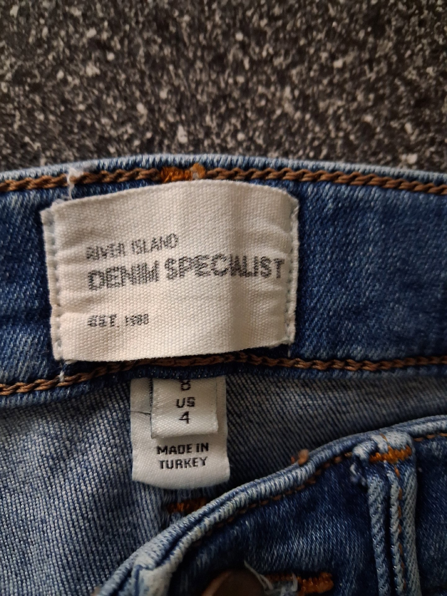 River Island Molly Blue Skinny Jeans – EUR 34/ UK 8., River Island, EUR 34, Like New condition — preloved on SilentSale®