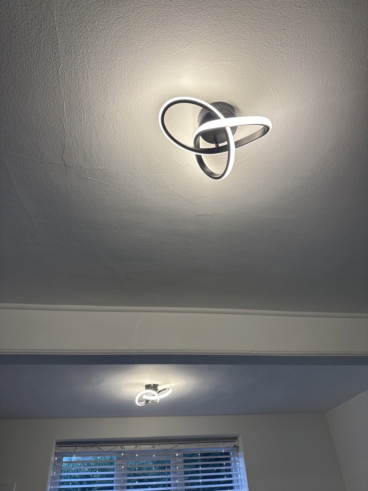 Modern Black and Silver LED 30W Ceiling  Light Fixture, Unbranded, One Size, Excellent condition — preloved on SilentSale®
