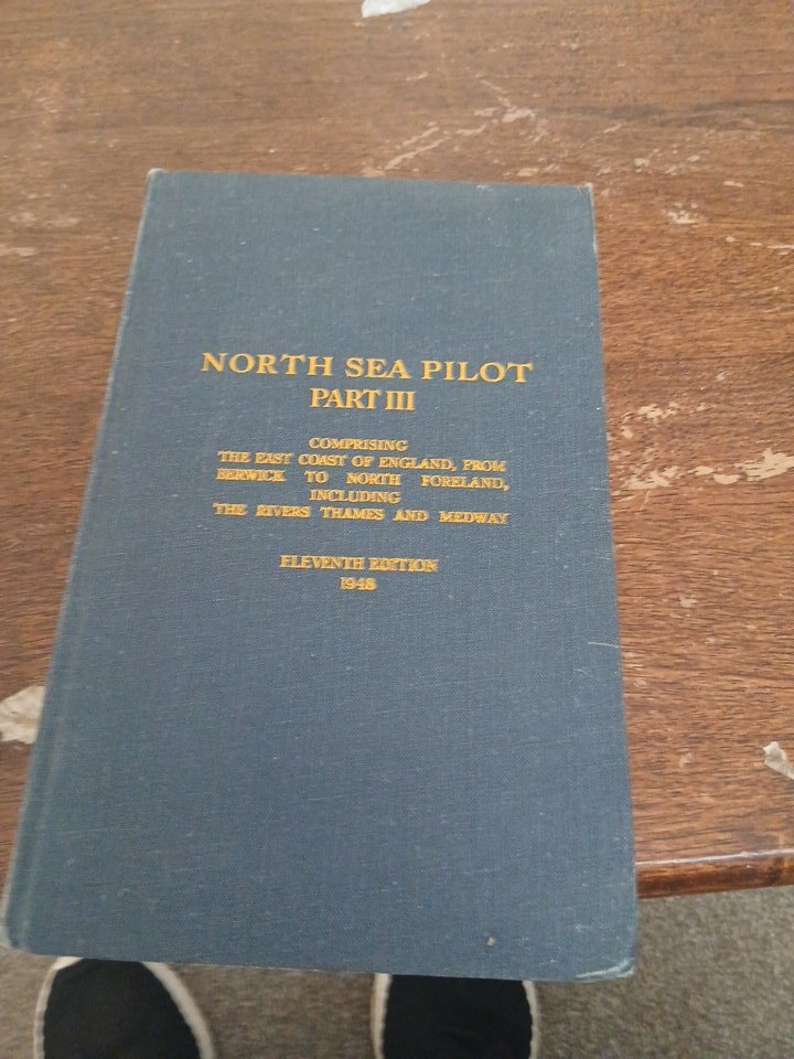 North Sea Pilot Part III Nautical Guide 1948, Pilot, small, Good condition — preloved on SilentSale®
