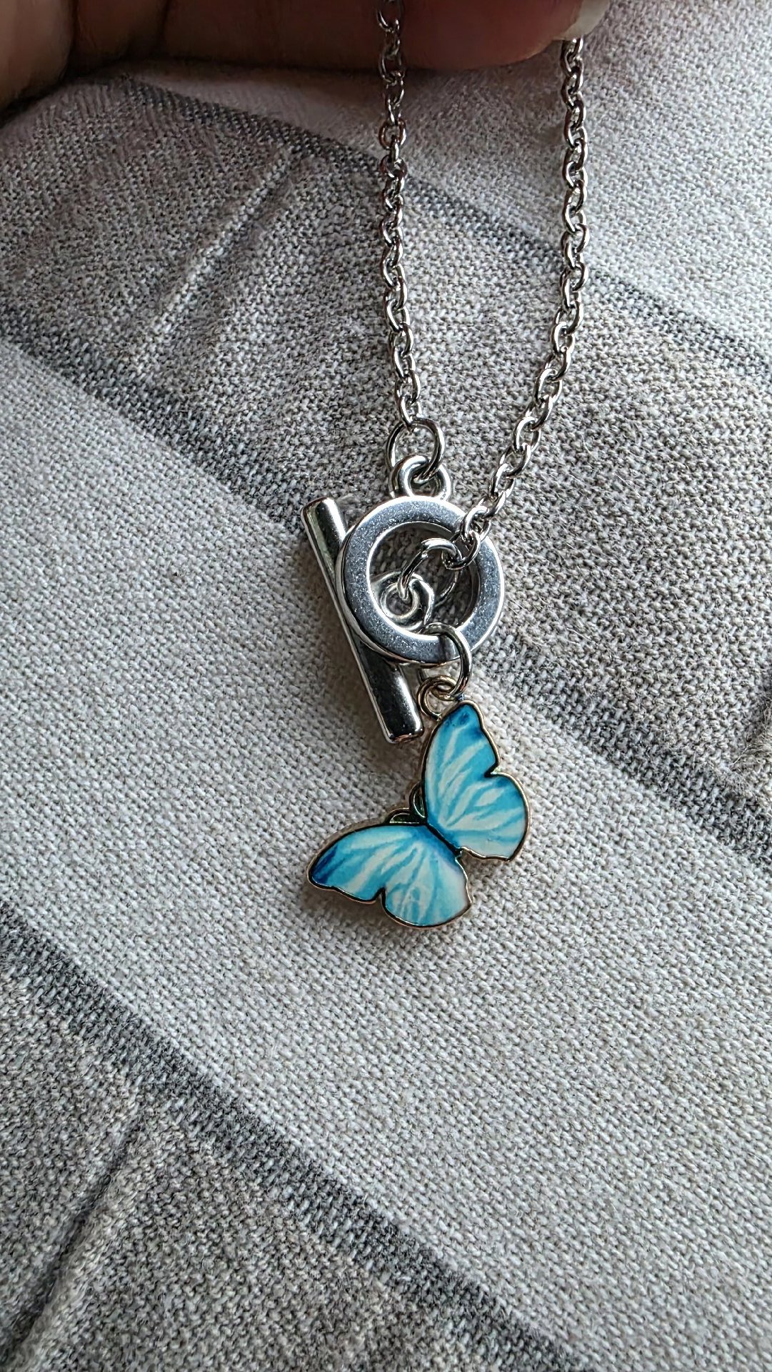Silver color butterfly bracelet , Unbranded, One Size, New condition — preloved on SilentSale®