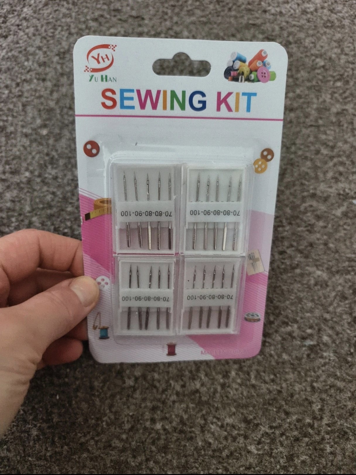 Sewing Machine Needles Kit Sizes 70-100, Unbranded, One Size, New condition — preloved on SilentSale®