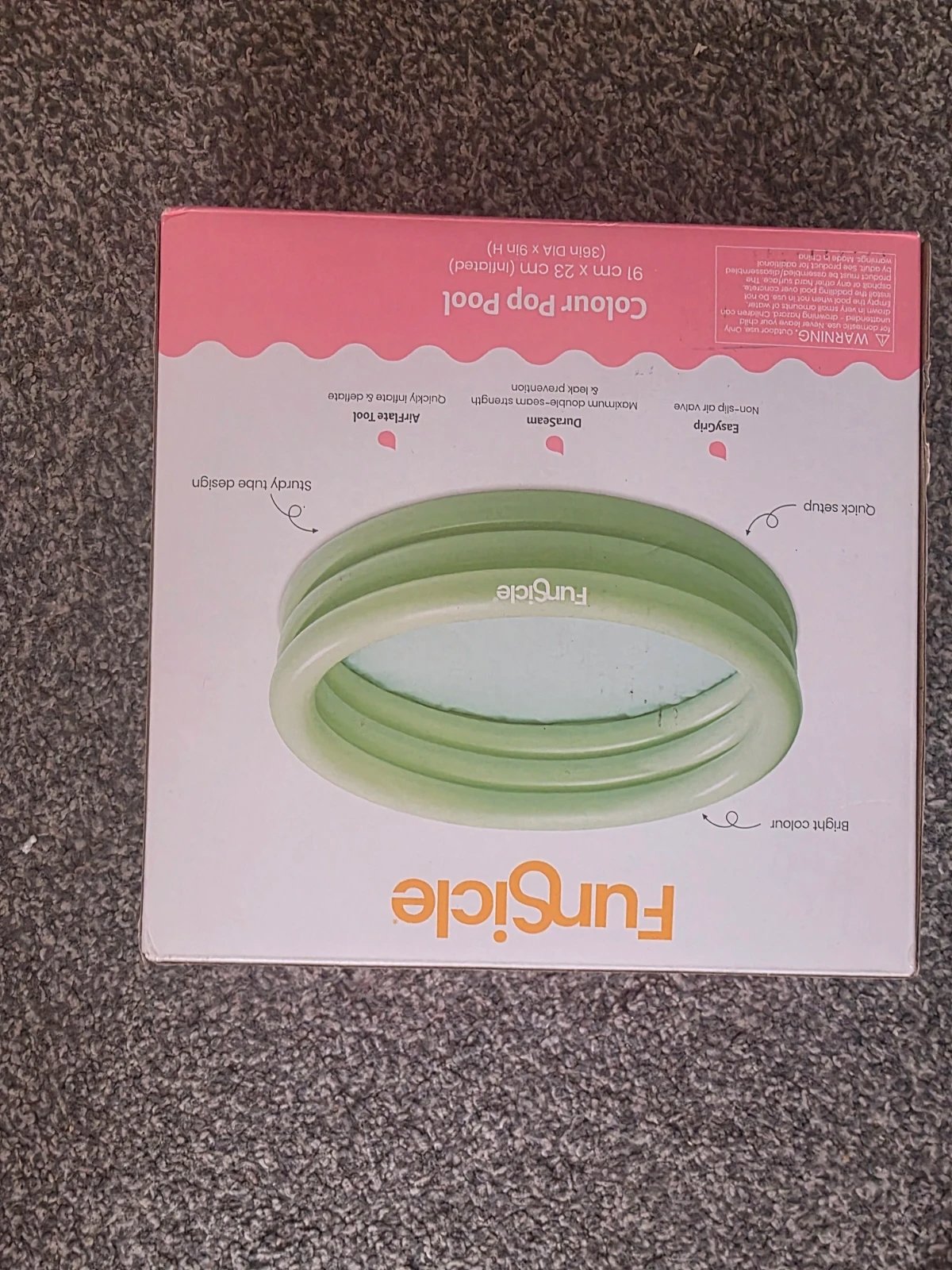 Color pop pool, Funsicle, One Size, New condition — preloved on SilentSale®