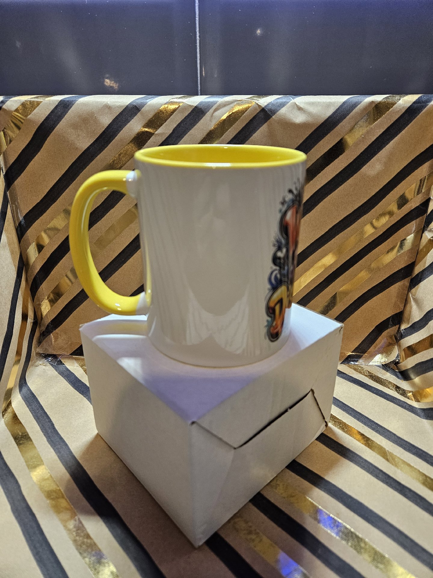Learn To Walk Away From Disrespect Mug Yellow Interior, Unbranded, One Size, New condition — preloved on SilentSale®
