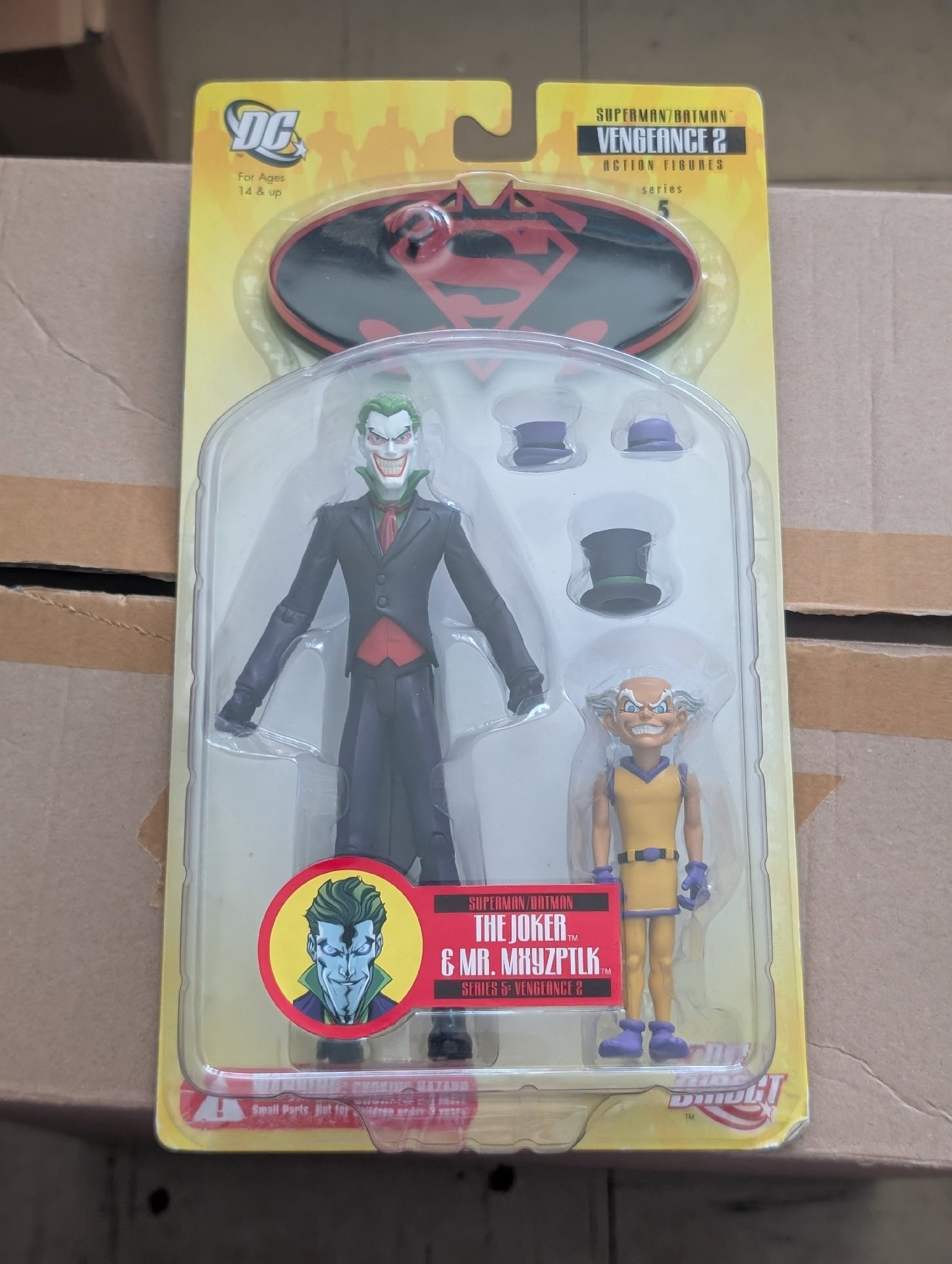 DC Direct Superman Batman Vengeance 2 Joker & Mr Mxyzptlk Action Figures, DC Direct, Small, New condition — preloved on SilentSale®