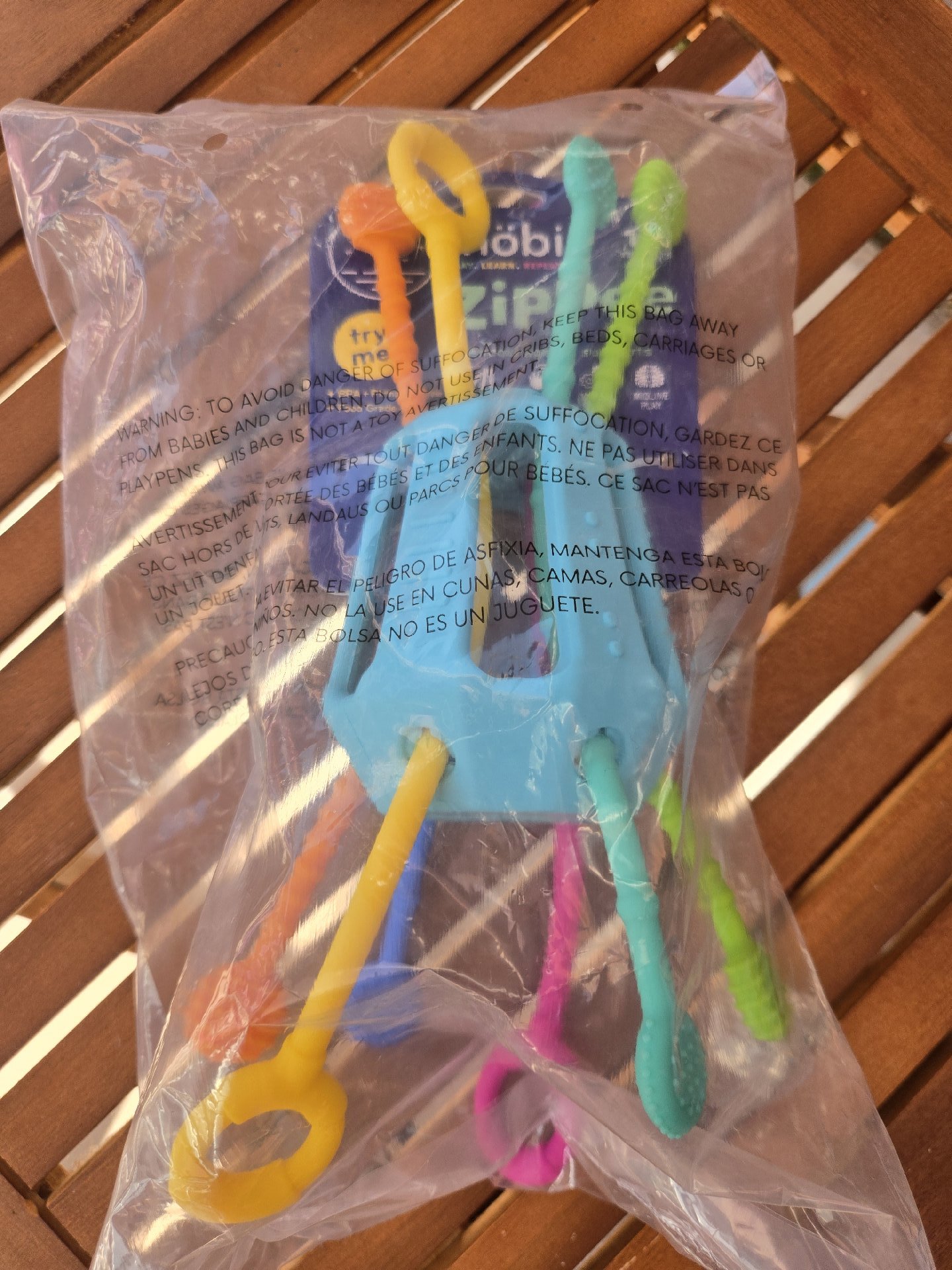Mobi Zippee Sensory Teether Toy, Mobi, One Size, New condition — preloved on SilentSale®