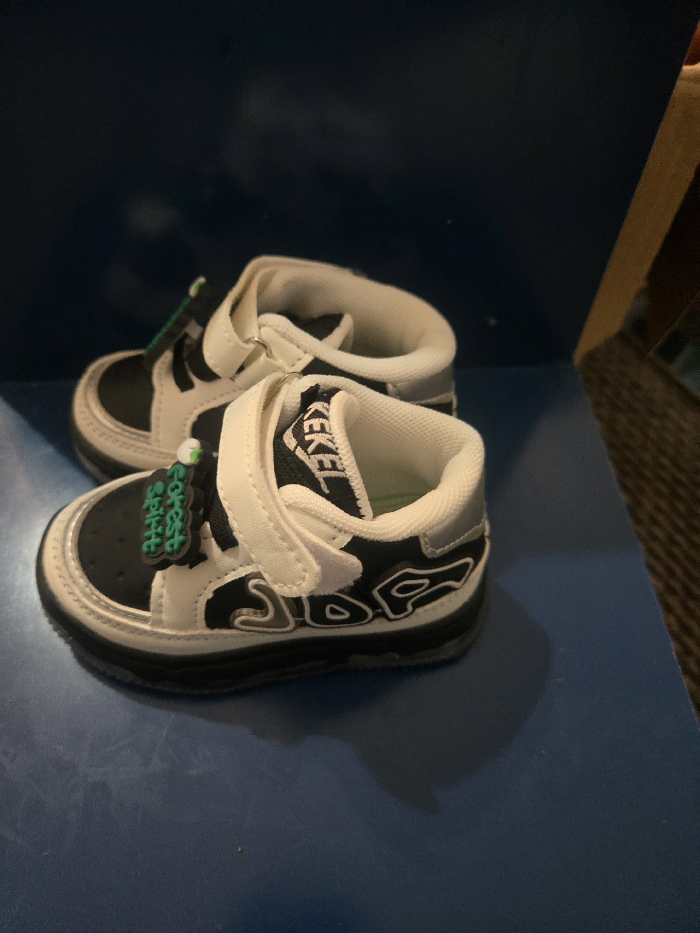 Kekel Black and White Toddler Trainers, Kekel, 4, New condition — preloved on SilentSale®