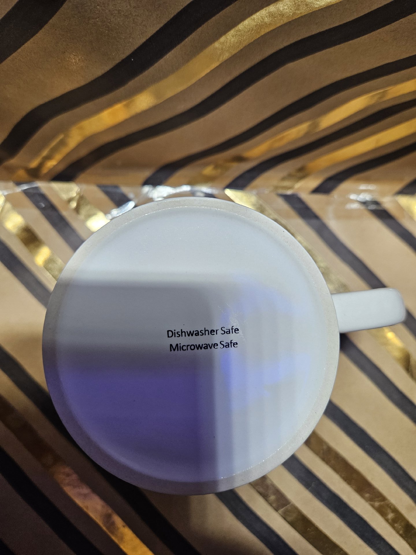 Ceramic Mug with 'Eat Well Play Often Love Always' Print, Unbranded, One Size, New condition — preloved on SilentSale®