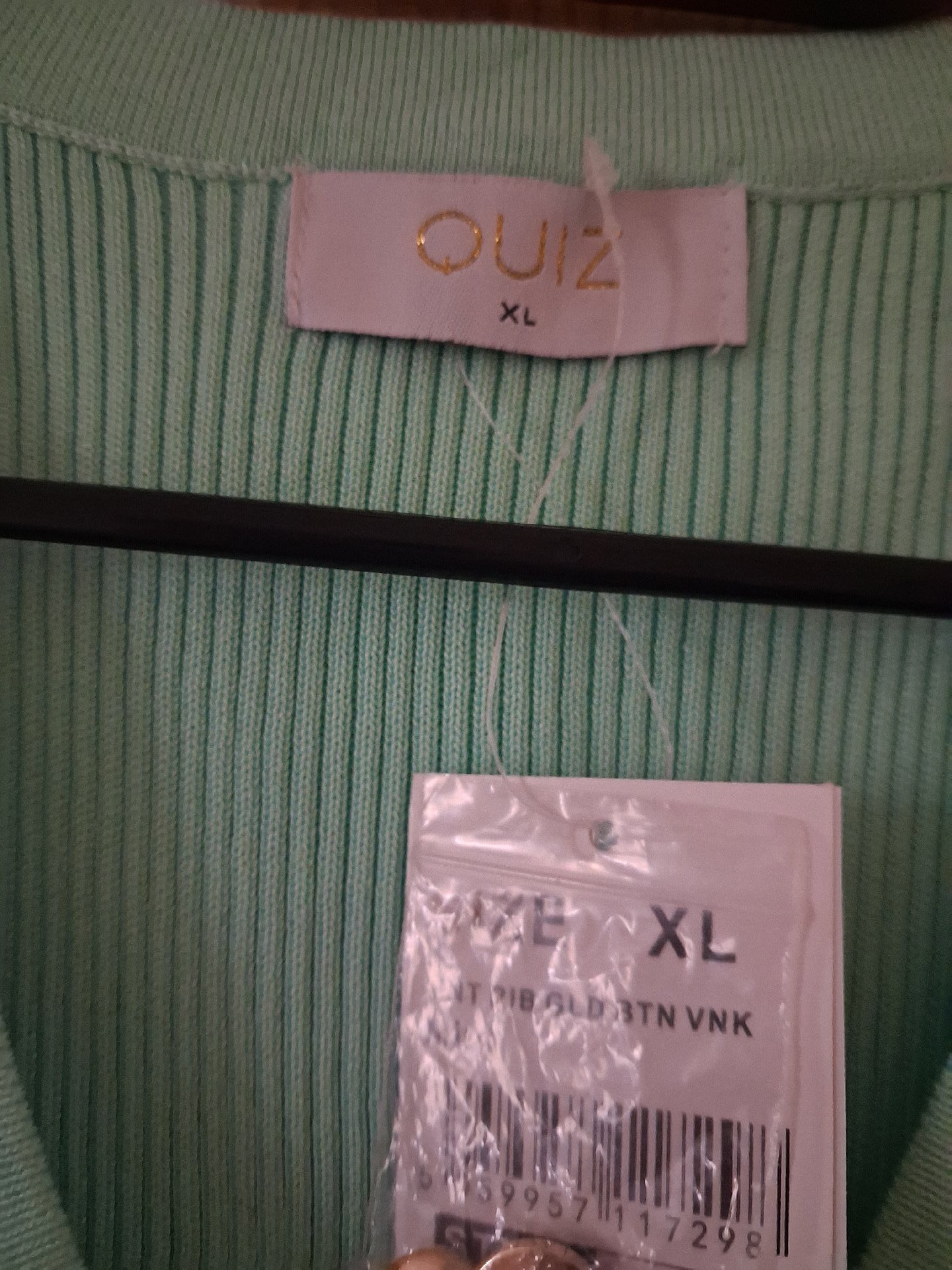 Quiz Sleeveless Ribbed Button Front Bodysuit, Quiz, XL, New condition — preloved on SilentSale®