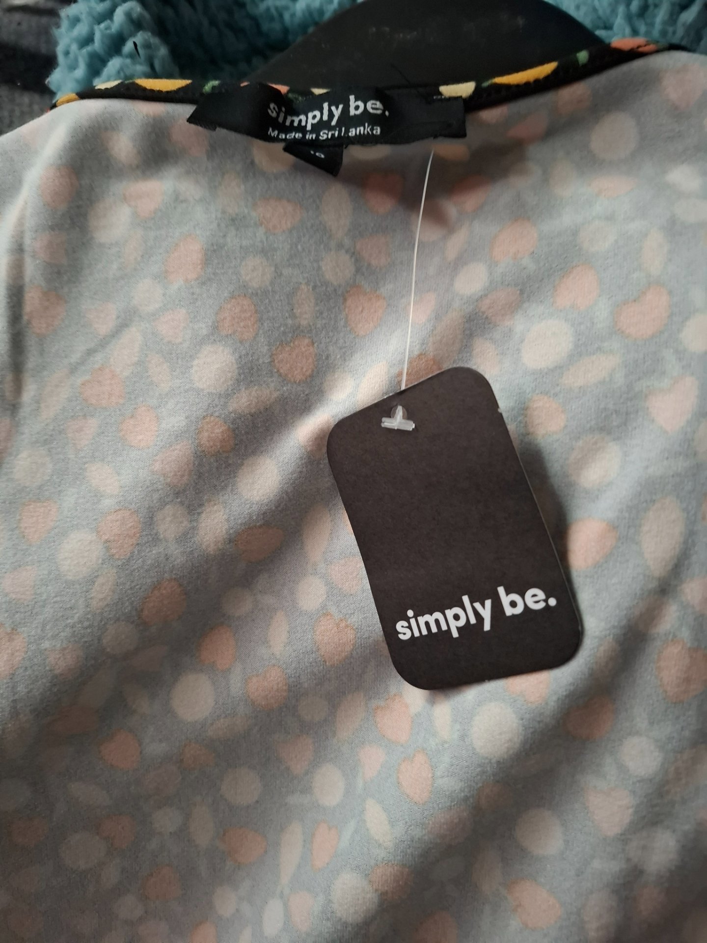 Simply Be Black and Orange Polka Dot Puff Sleeve Dress, Simply Be, 10, New condition — preloved on SilentSale®