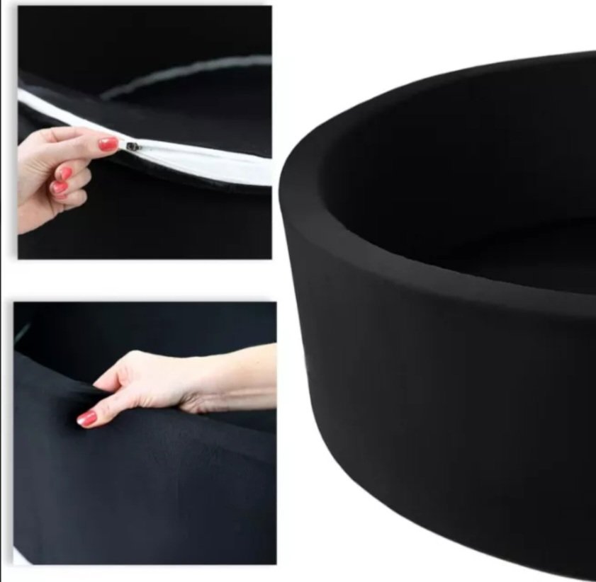 Divchi Foam Ball Pit Grey 90x30x5cm, Divchi, 90x30x5cm, New condition — preloved on SilentSale®