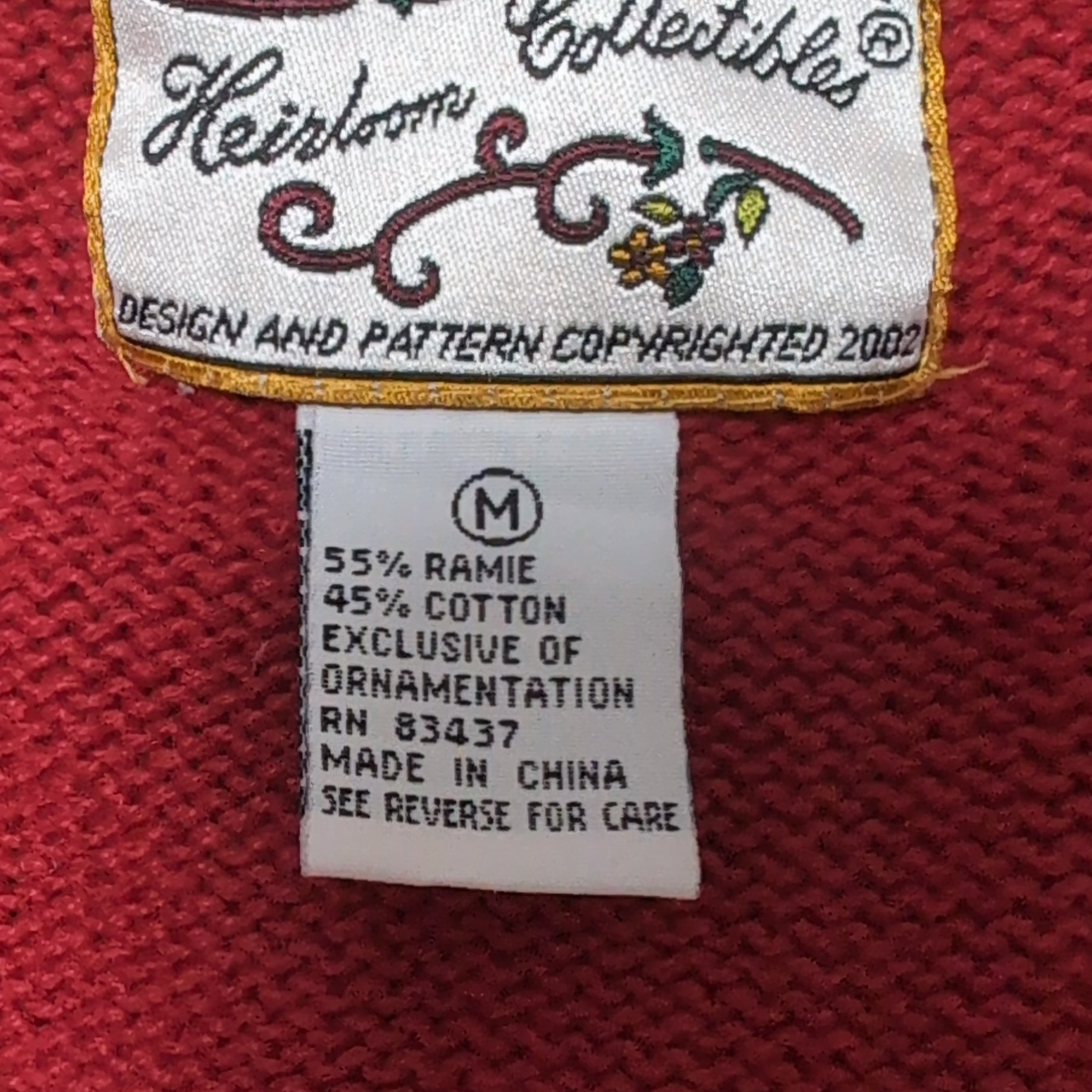 Heirloom Collectibles Red Christmas Snowman Knit Vest – Size M, George, M, Excellent condition — preloved on SilentSale®