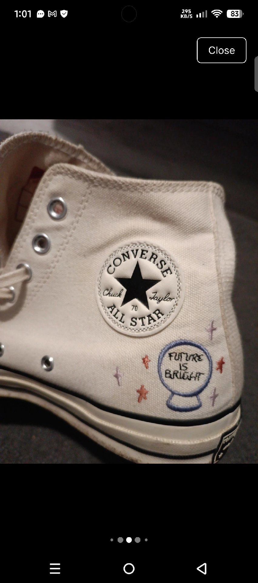 Converse Chuck Taylor All Star Zodiac Print High Top Trainers, Converse, 8, Good condition — preloved on SilentSale®